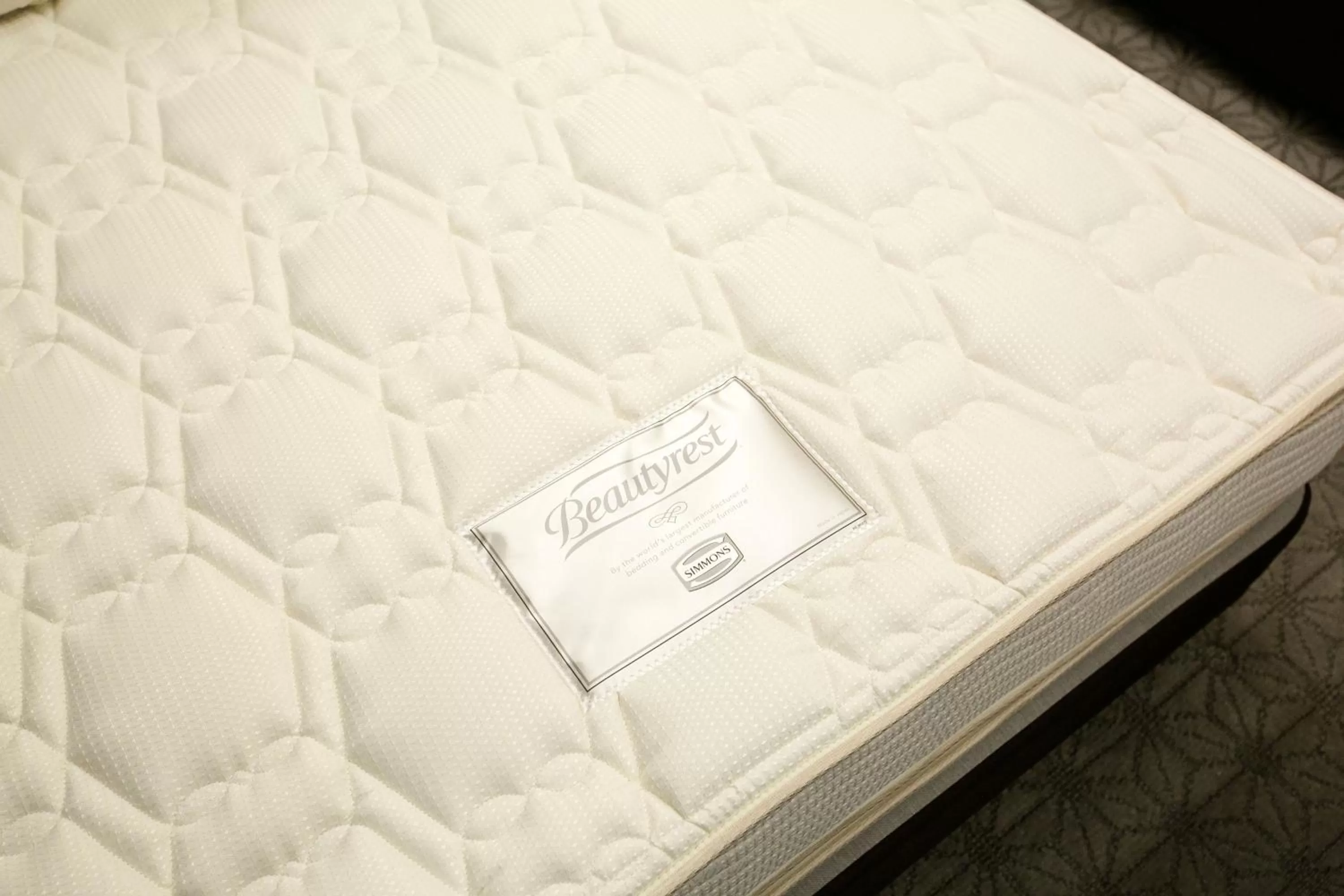 Decorative detail, Bed in Kyoto Kamanza Hotel