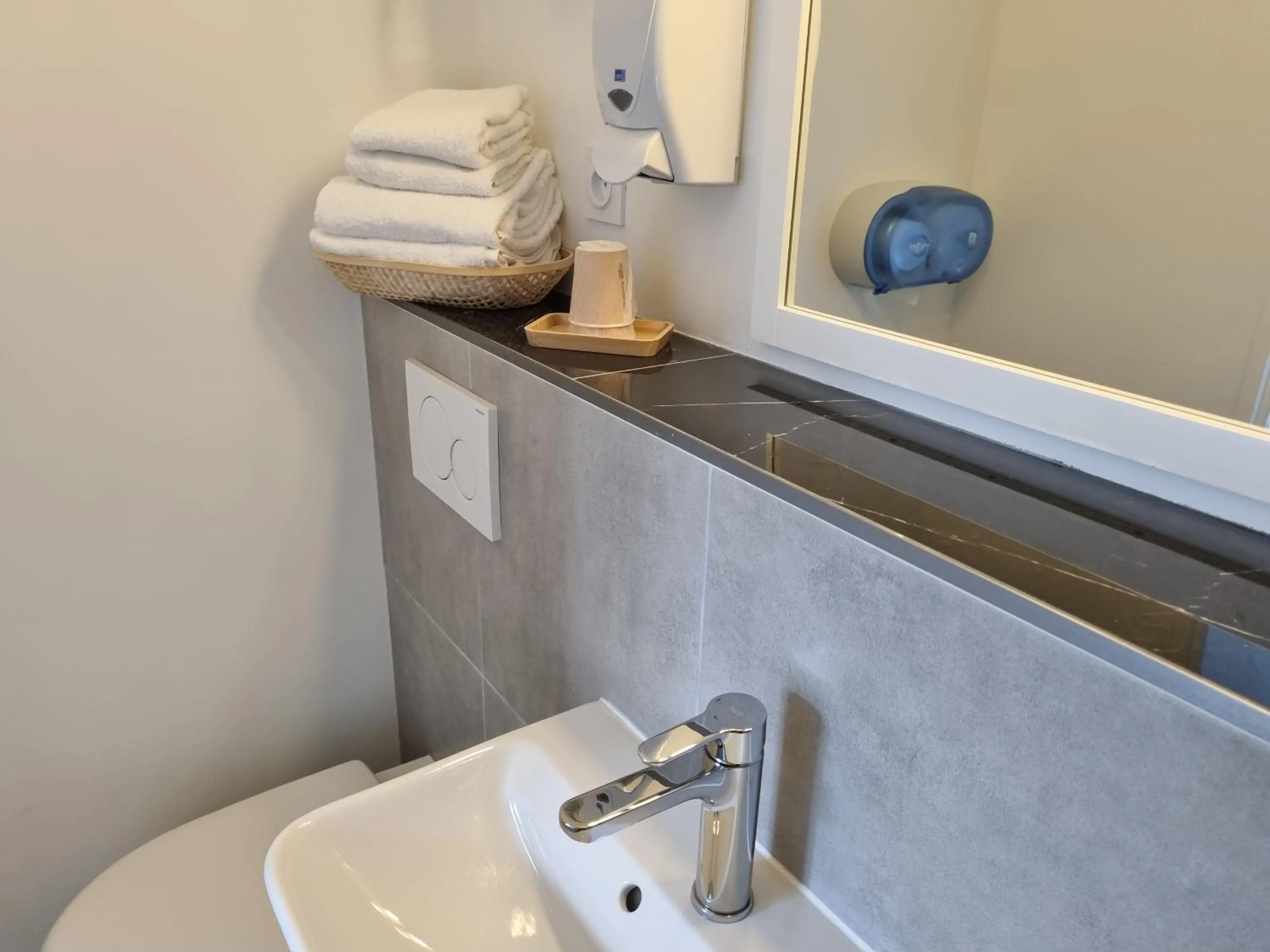 Toilet in Hotel De L'Europe