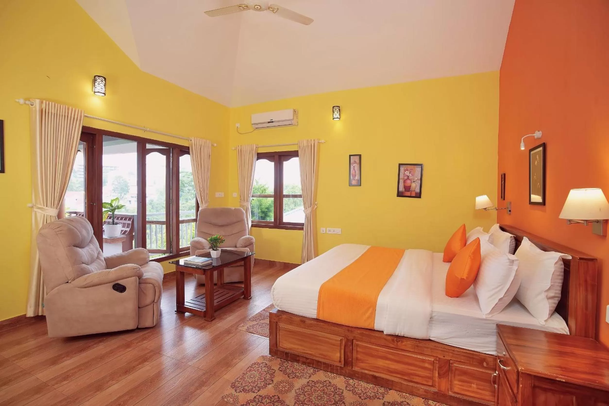 Bed in Zenha Resorts