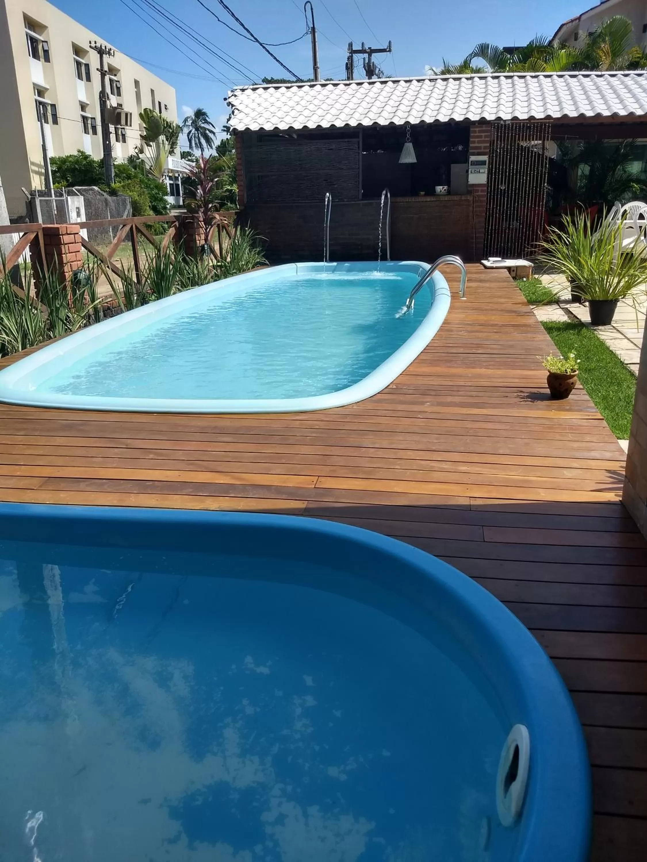 Swimming Pool in Pousada Costa Tropical