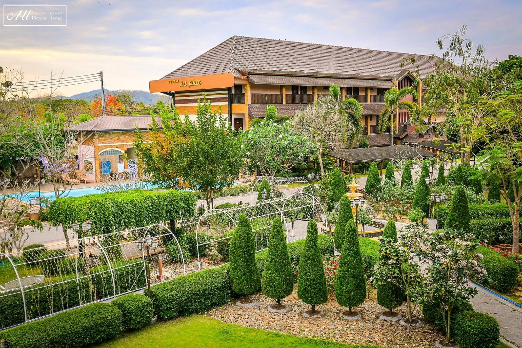 Property building in AU Place Hotel