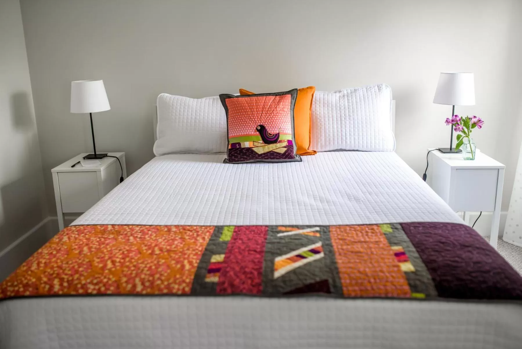 Bed in The Kitch'inn - Boutique Inn and Wine Bar