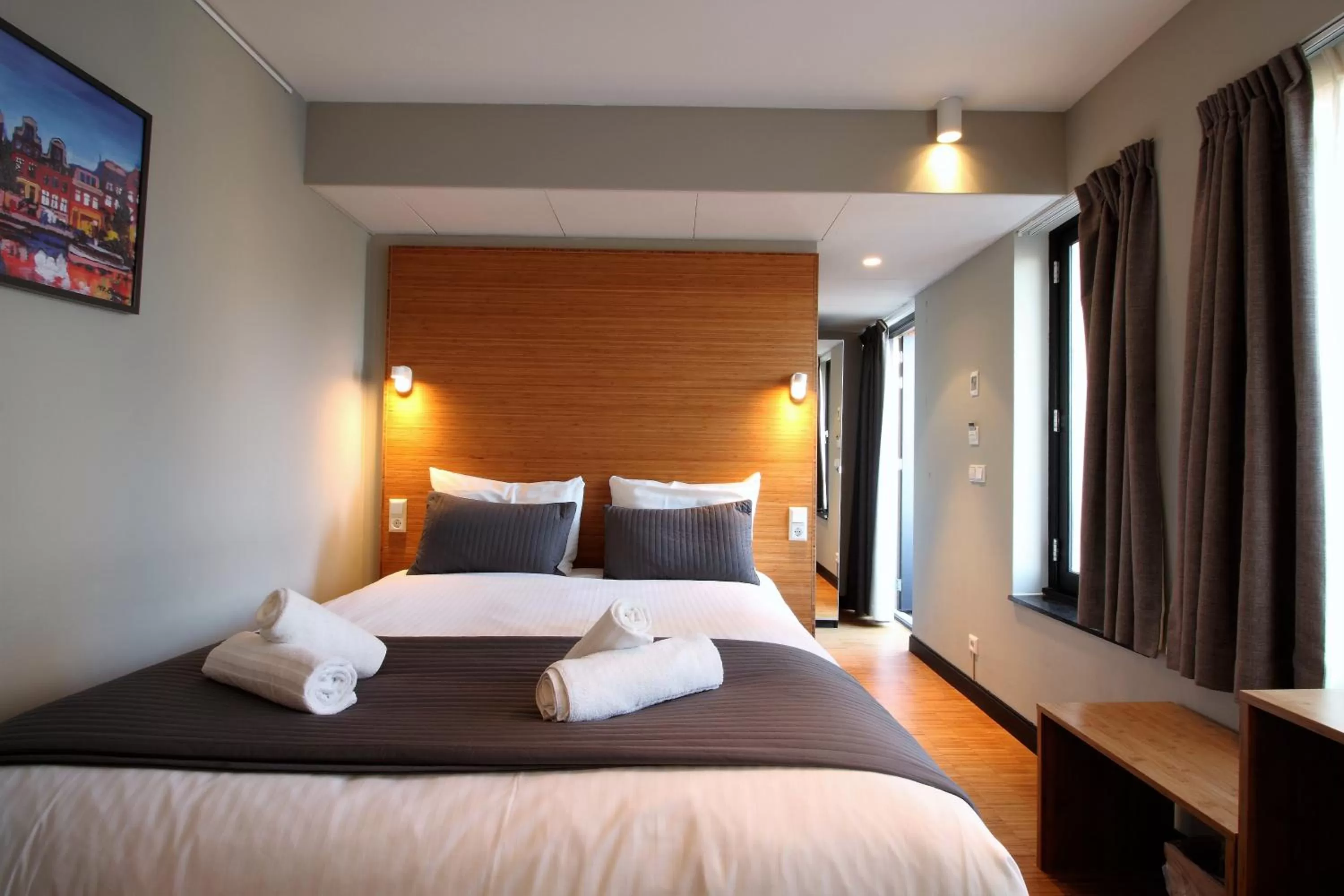 Bed in The Bank Hotel