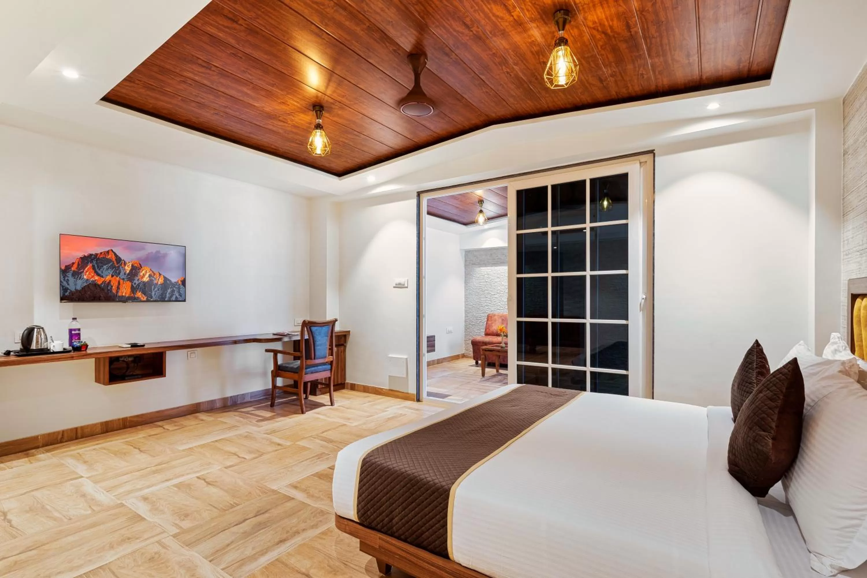 Photo of the whole room, Bed in Mayur Retreat & Spa