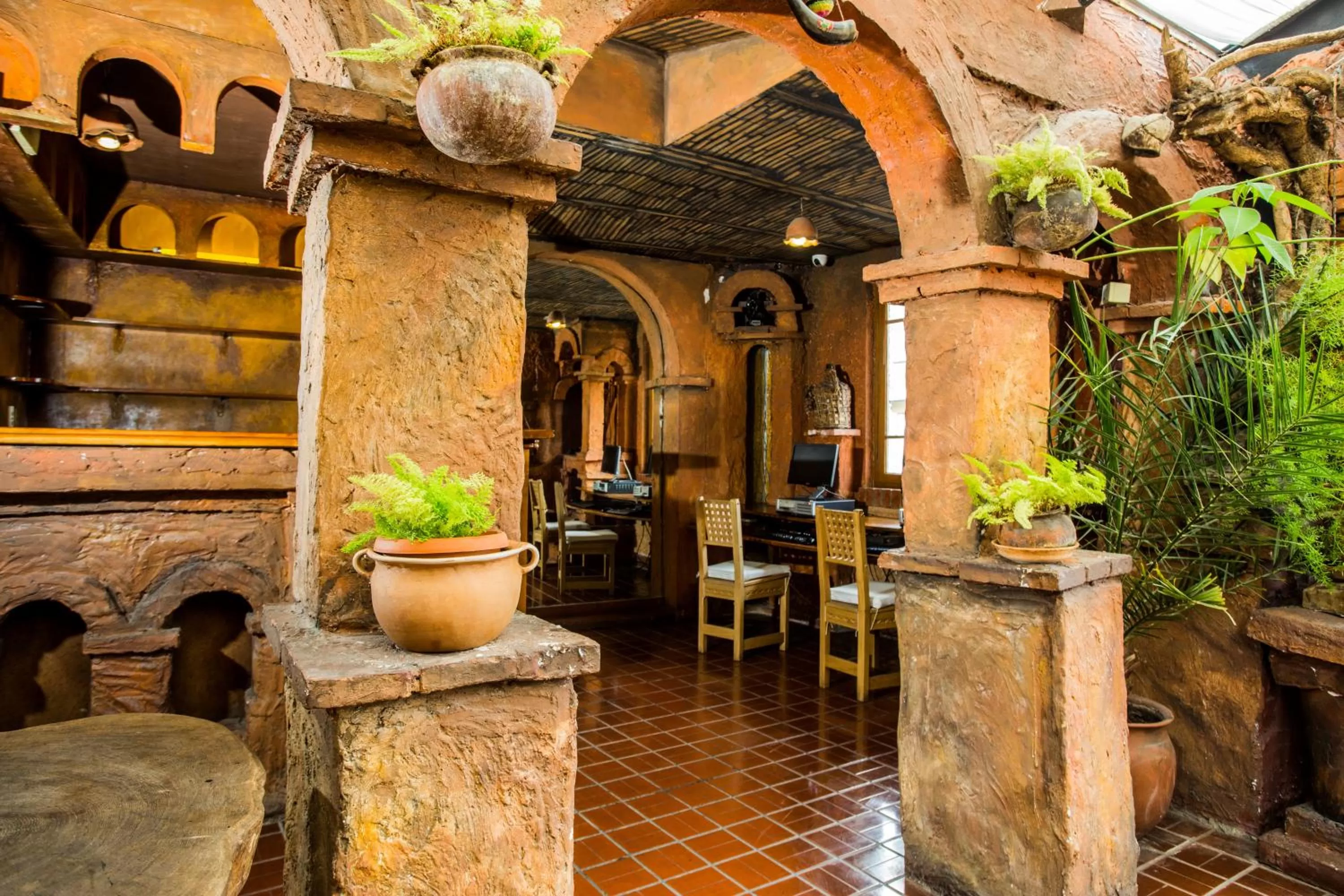 Communal lounge/ TV room in Hotel Rosario La Paz