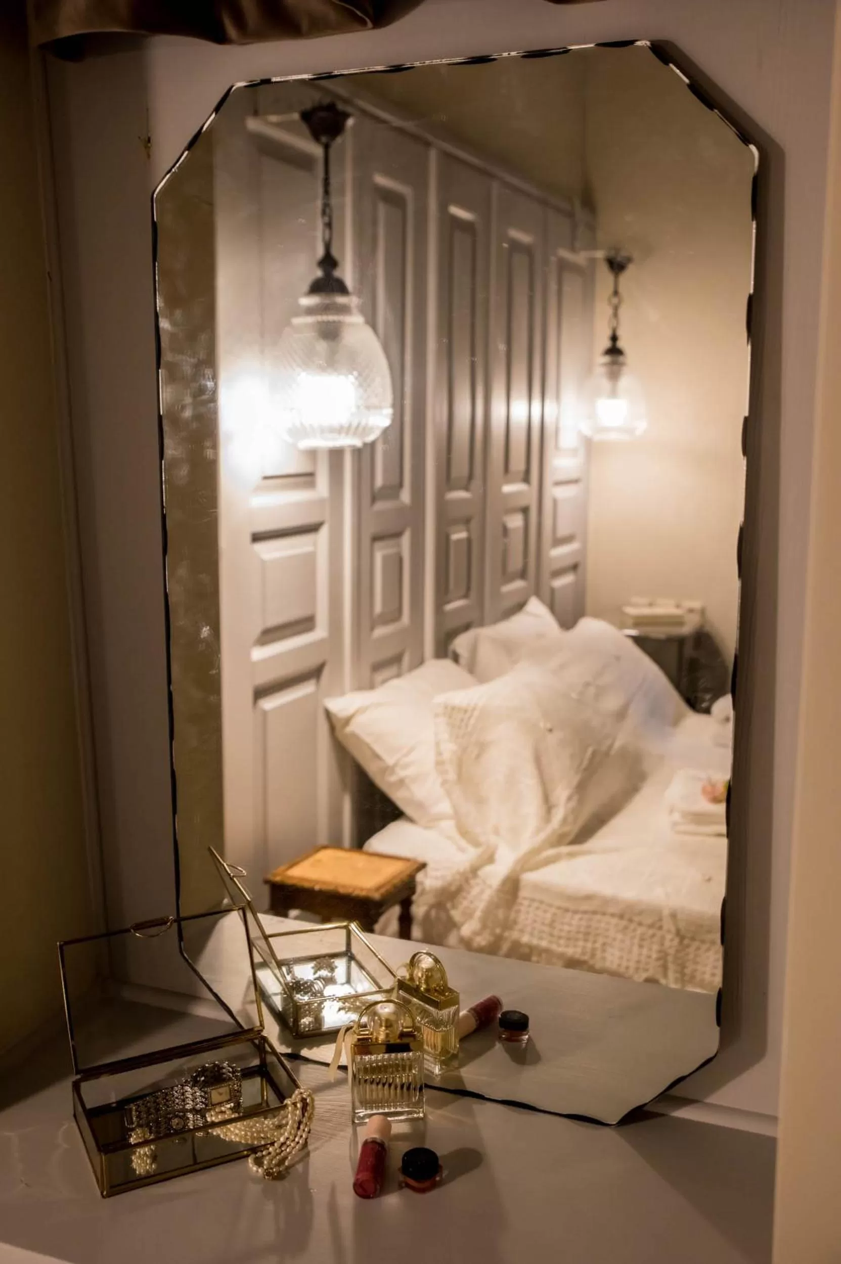 Bed in Kyria Boutique House