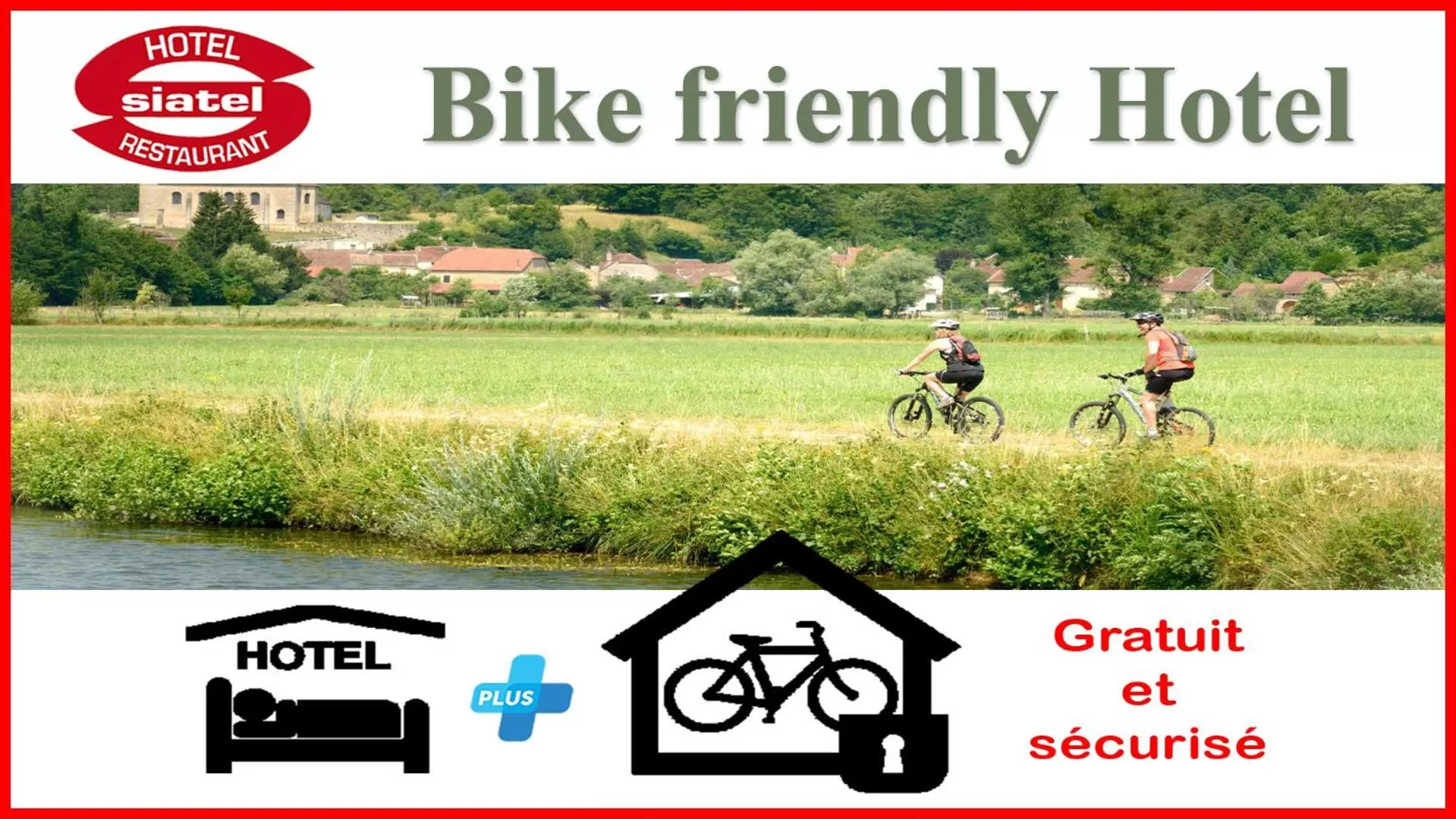 Cycling in Hôtel Siatel Besançon Chateaufarine