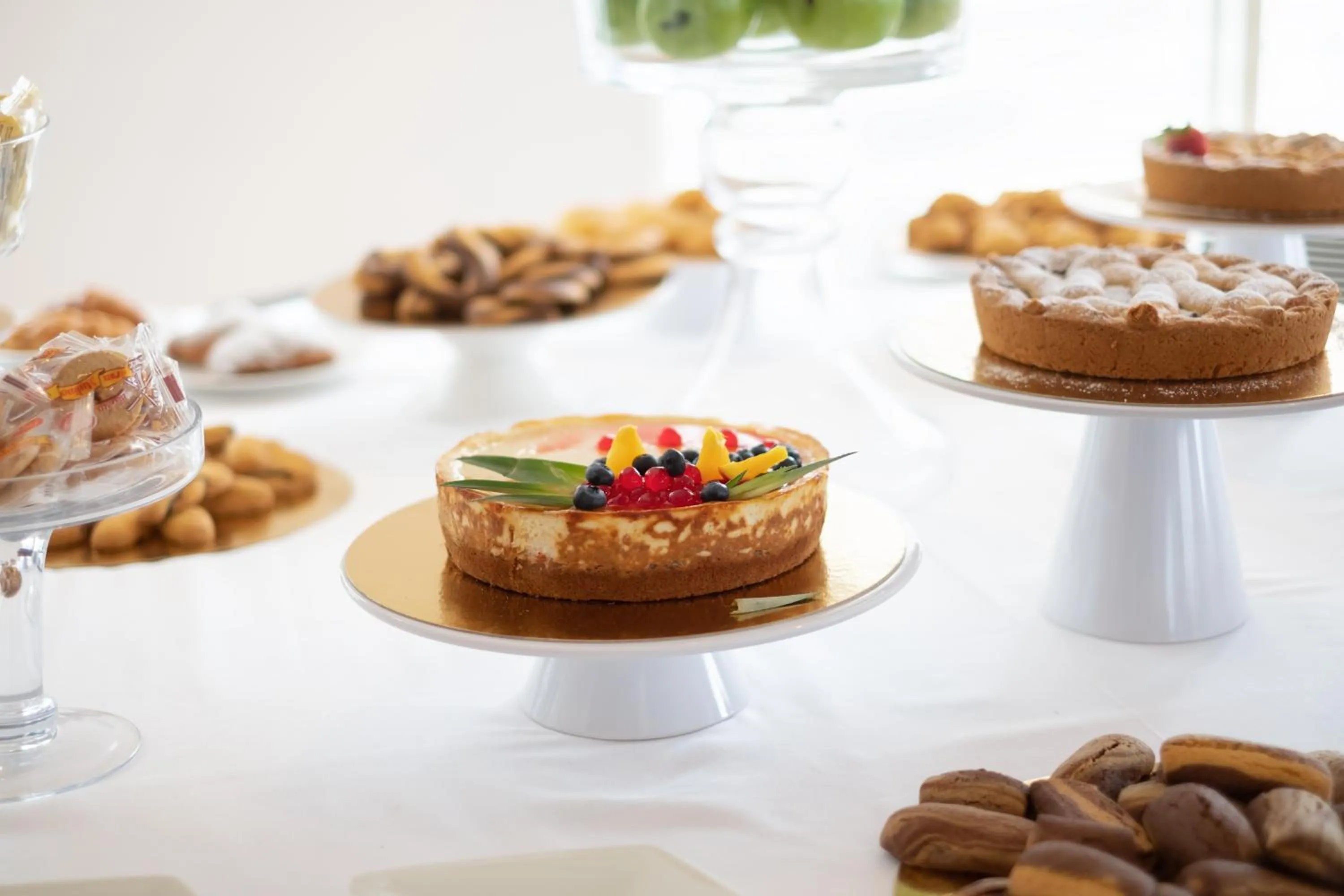 Buffet breakfast in Hotel Baia Flaminia