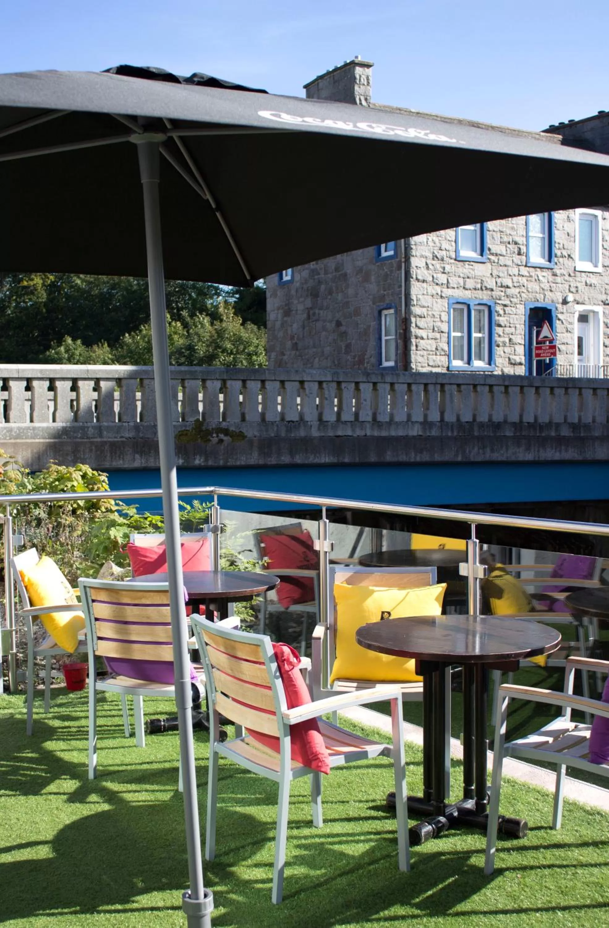 Patio in The Birchtree Hotel