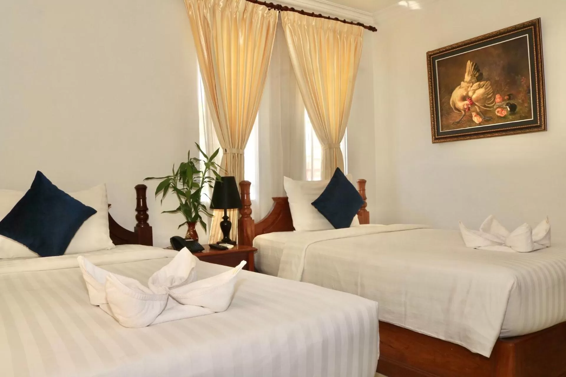 Bed in The Blanc Residence