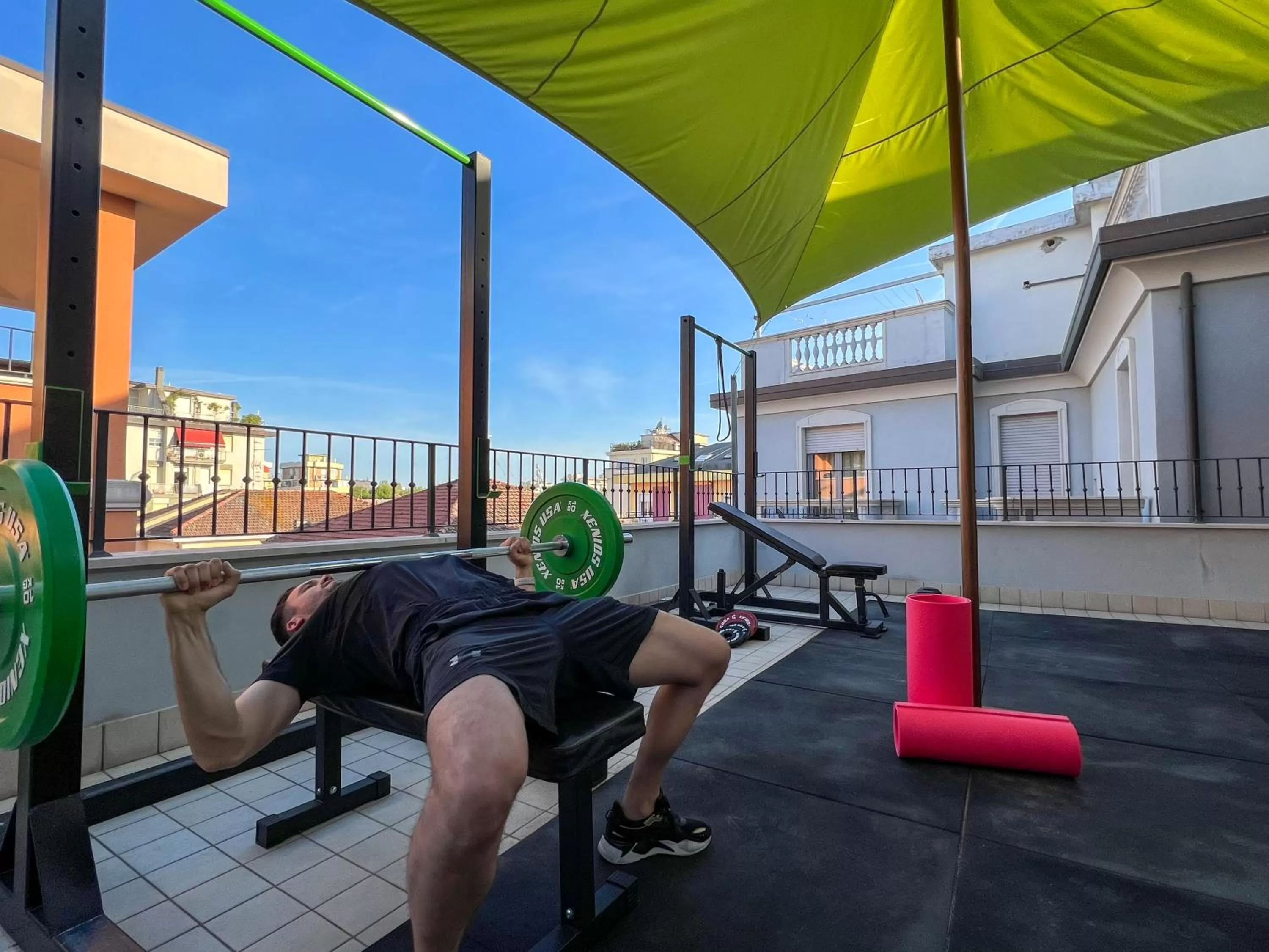 Fitness centre/facilities in Sovrana Hotel & SPA