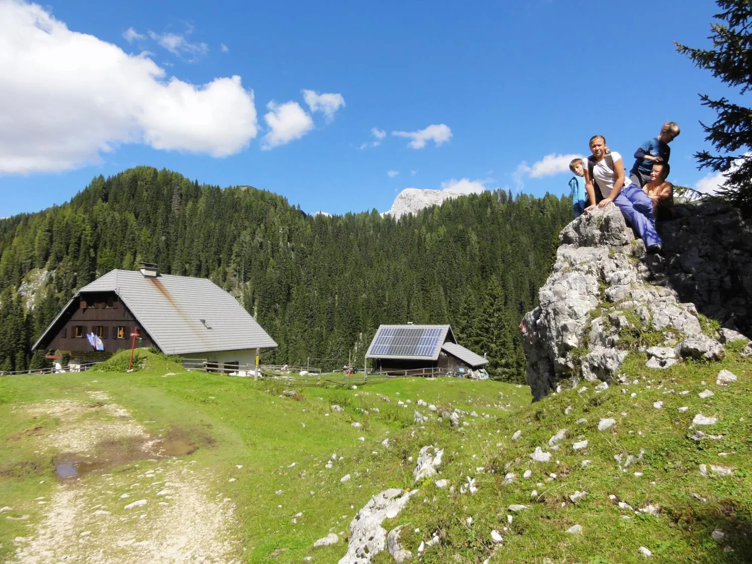 People in Hotel Tripič, restaurant and pizzeria