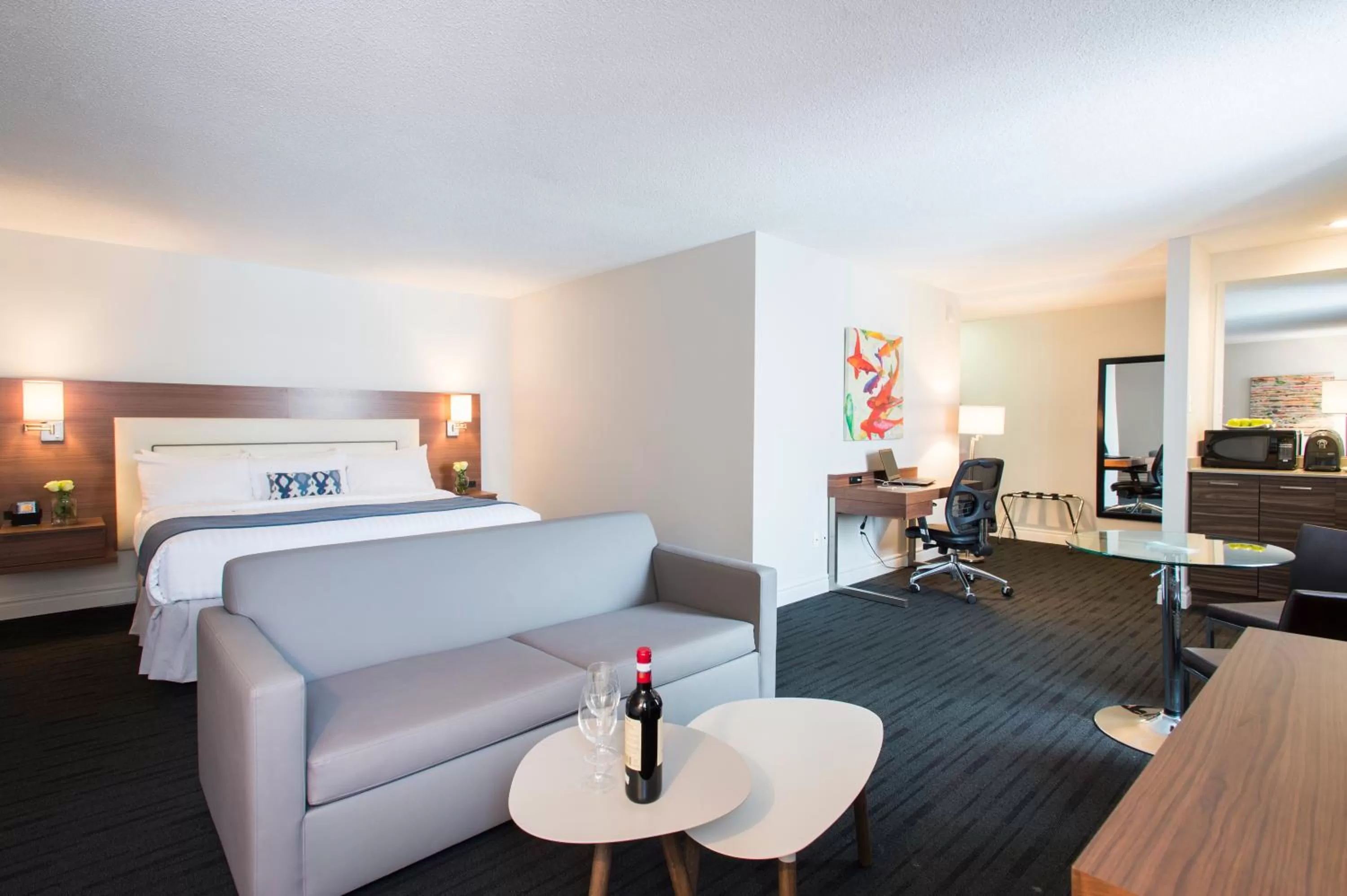 Coffee/tea facilities, Bed in Hôtel Albert par G5