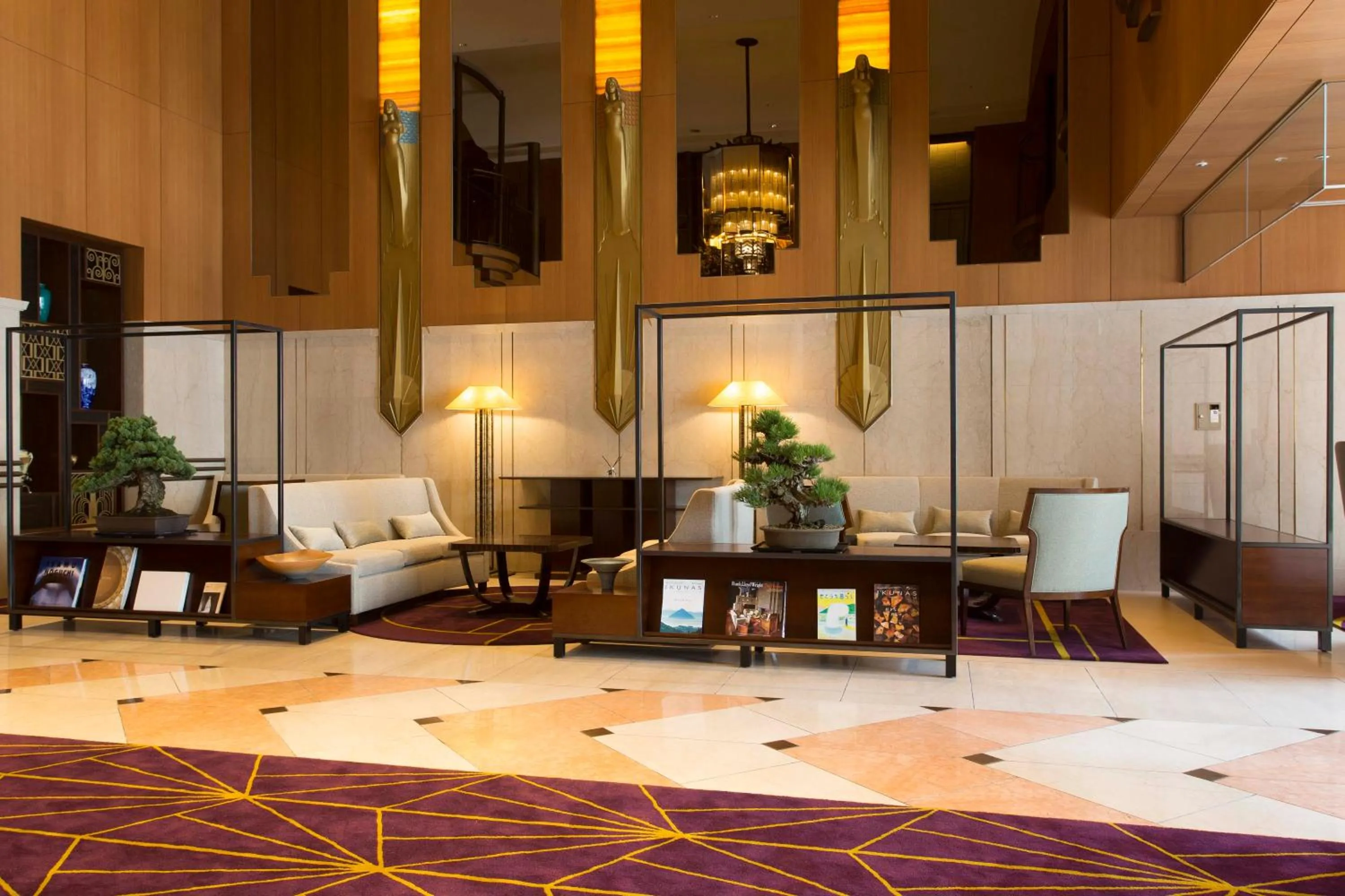 Lobby or reception in Royal Park Hotel Takamatsu