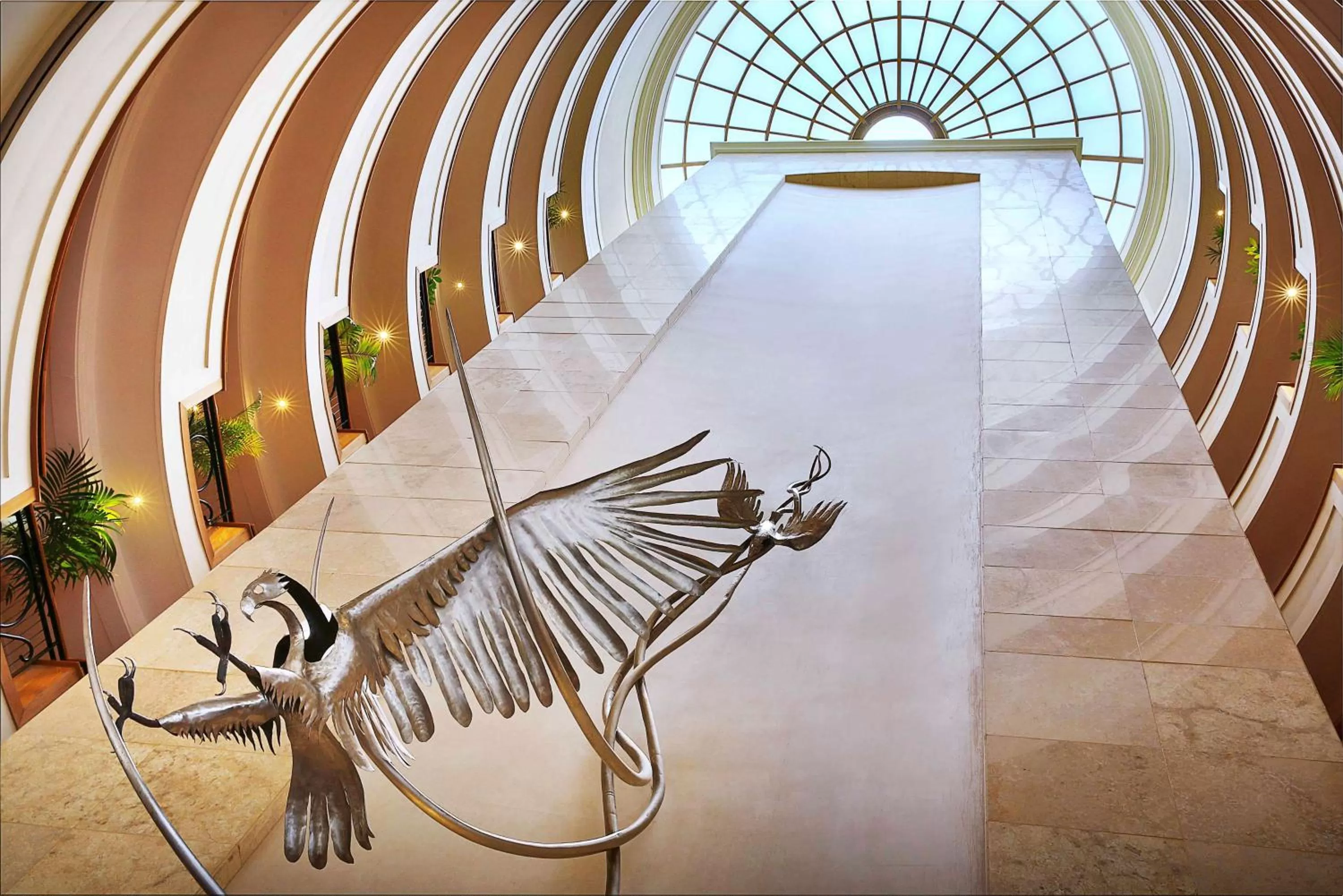 Lobby or reception in Hilton Sandton