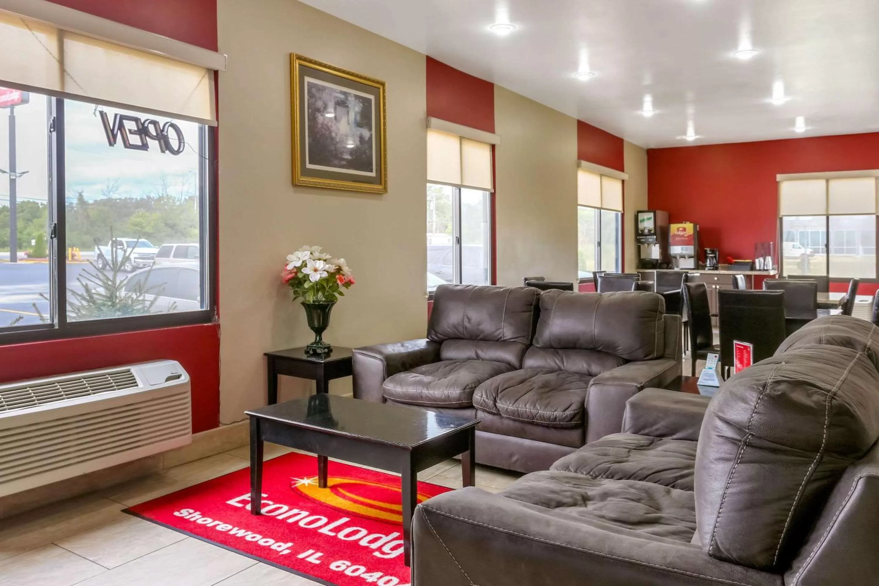 Lobby or reception in Econo Lodge