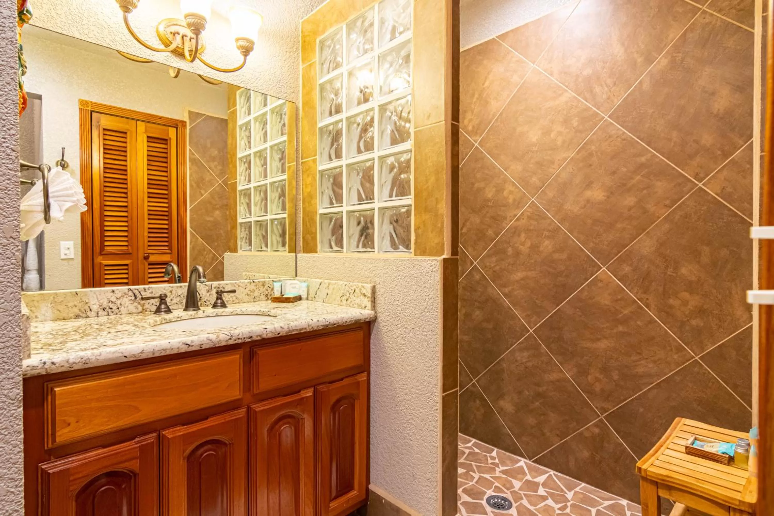 Shower, Bathroom in Lighthouse Beach Villas