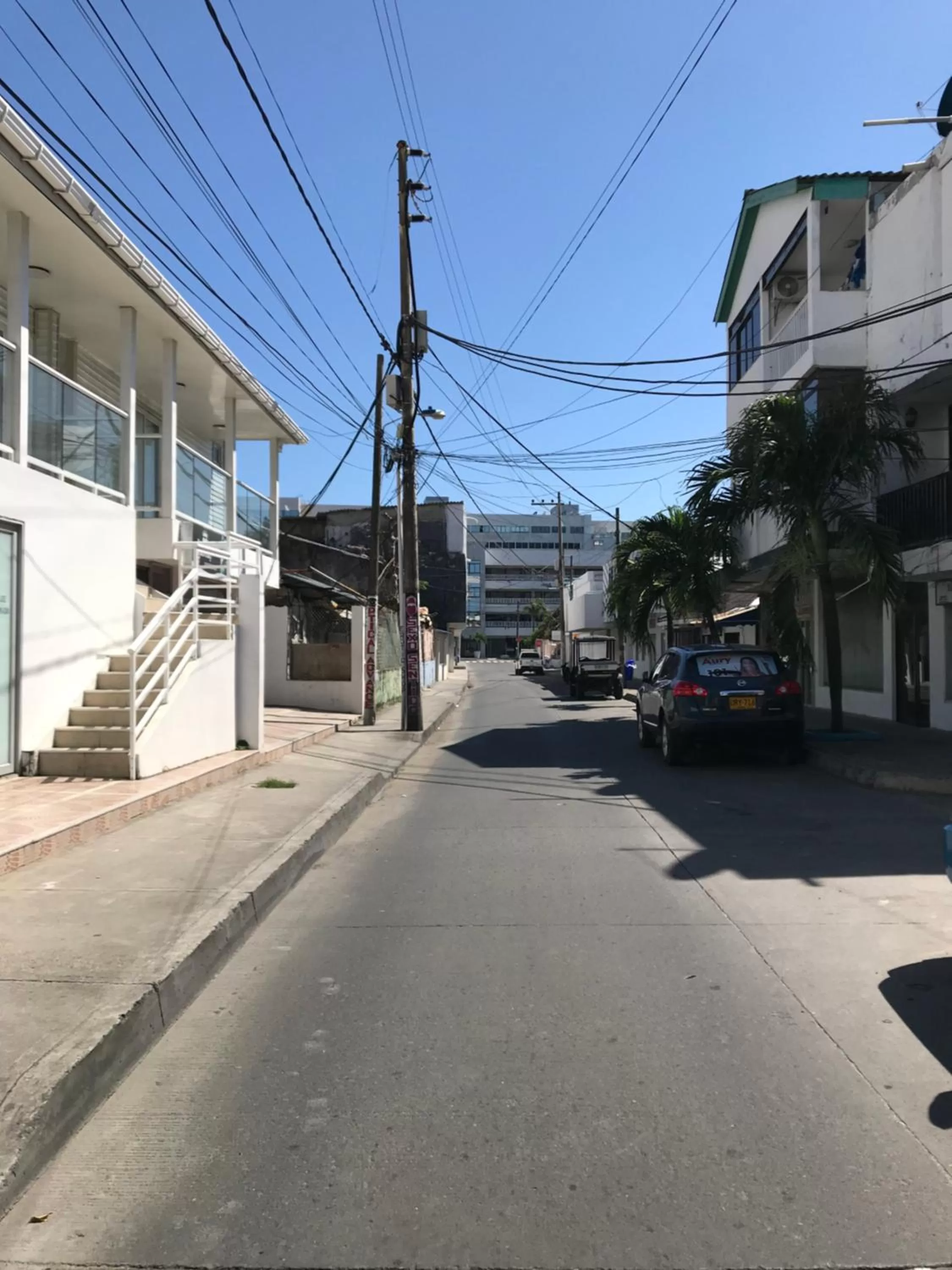 Street view, Neighborhood in Apartahotel Caribe Diez