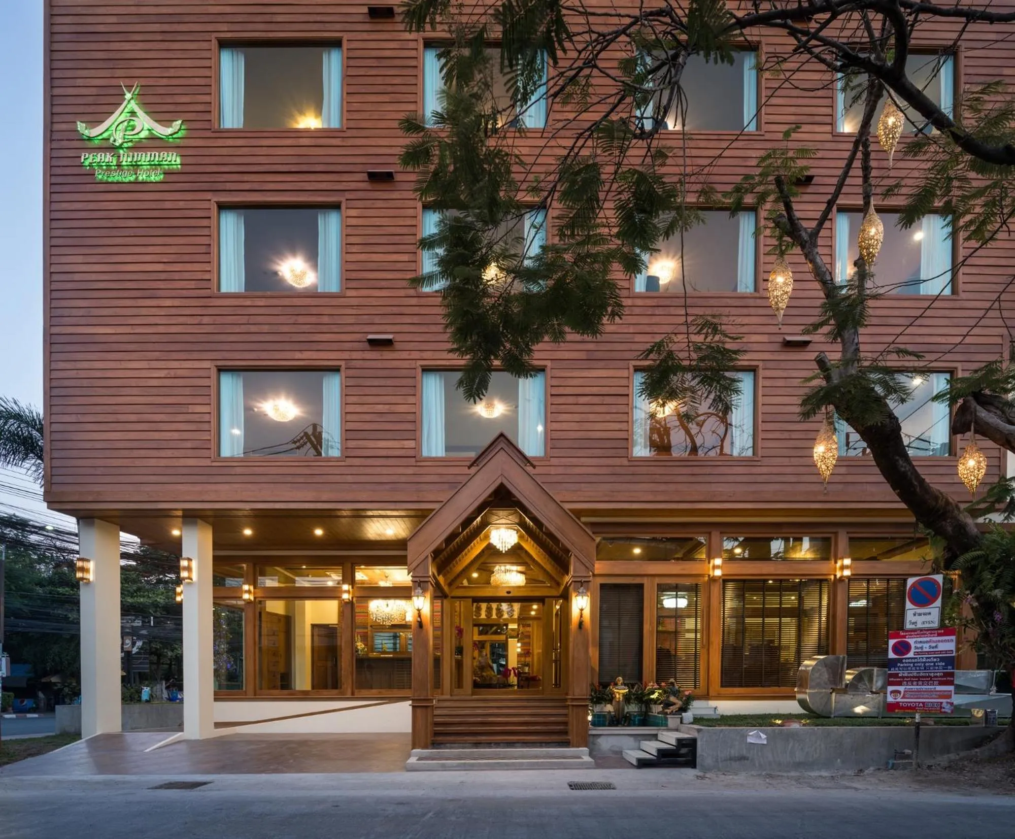 On site in Peak Nimman Prestige Hotel