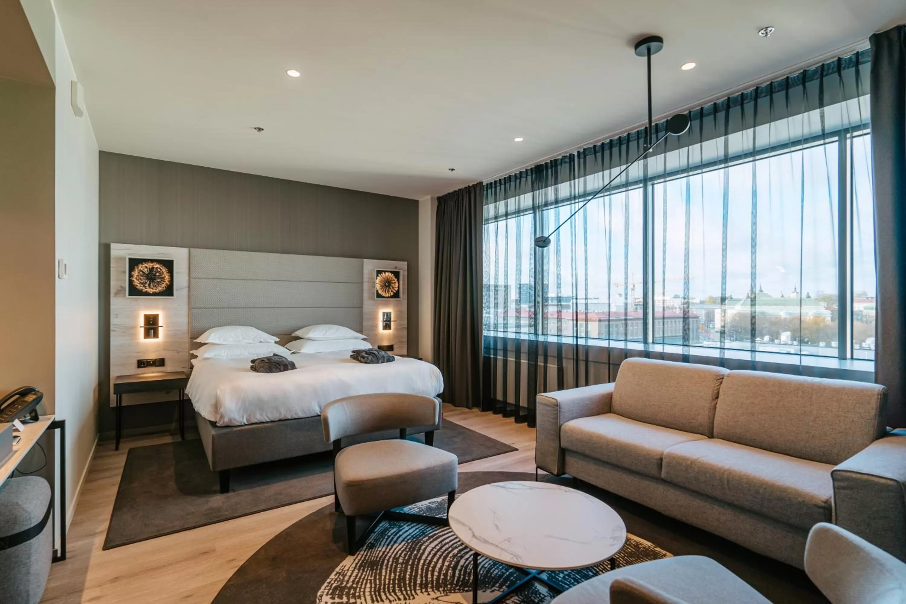 Photo of the whole room, Bed in Tallink City Hotel