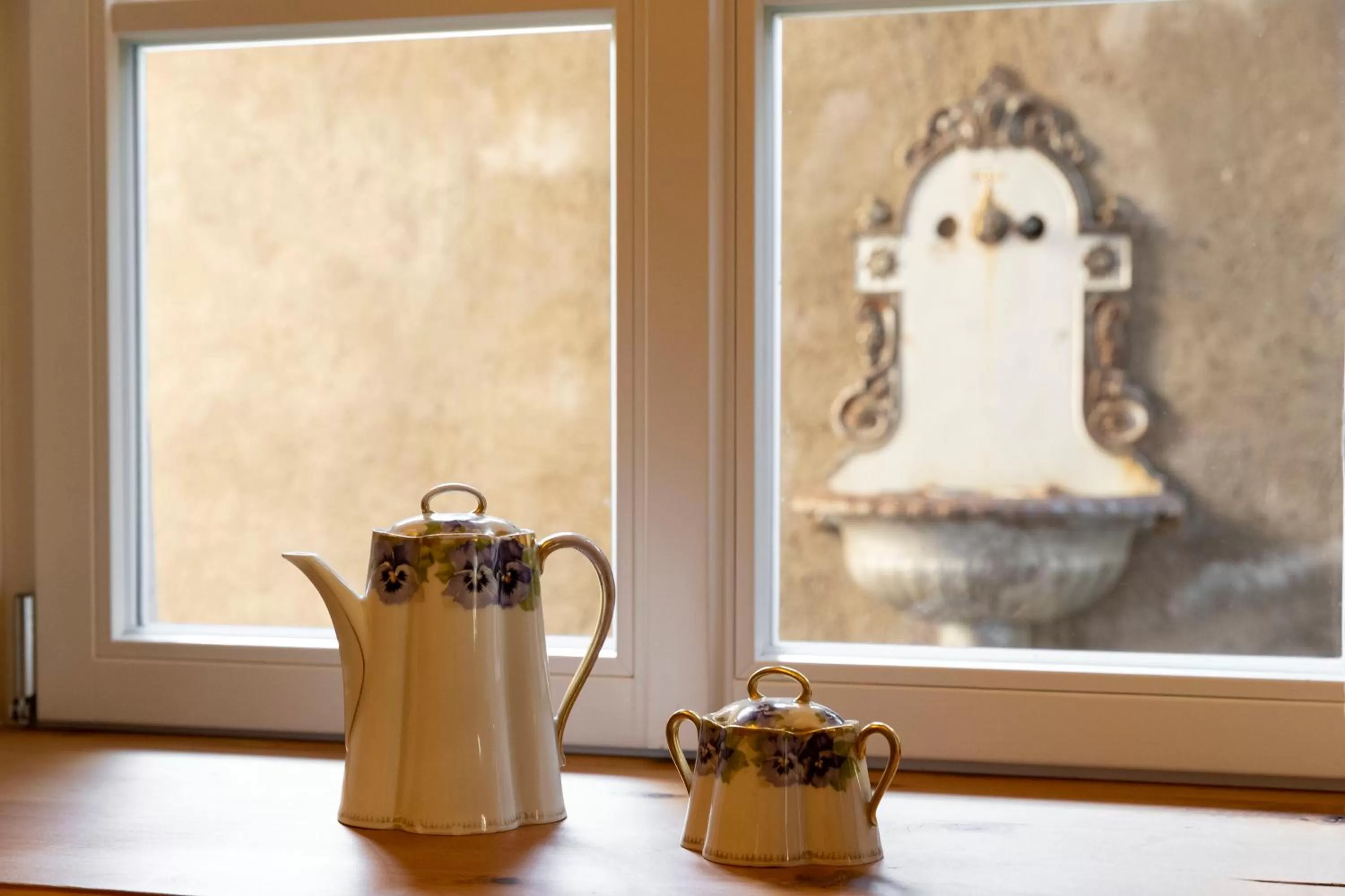 Decorative detail in Villa Bergmann Suites Meran