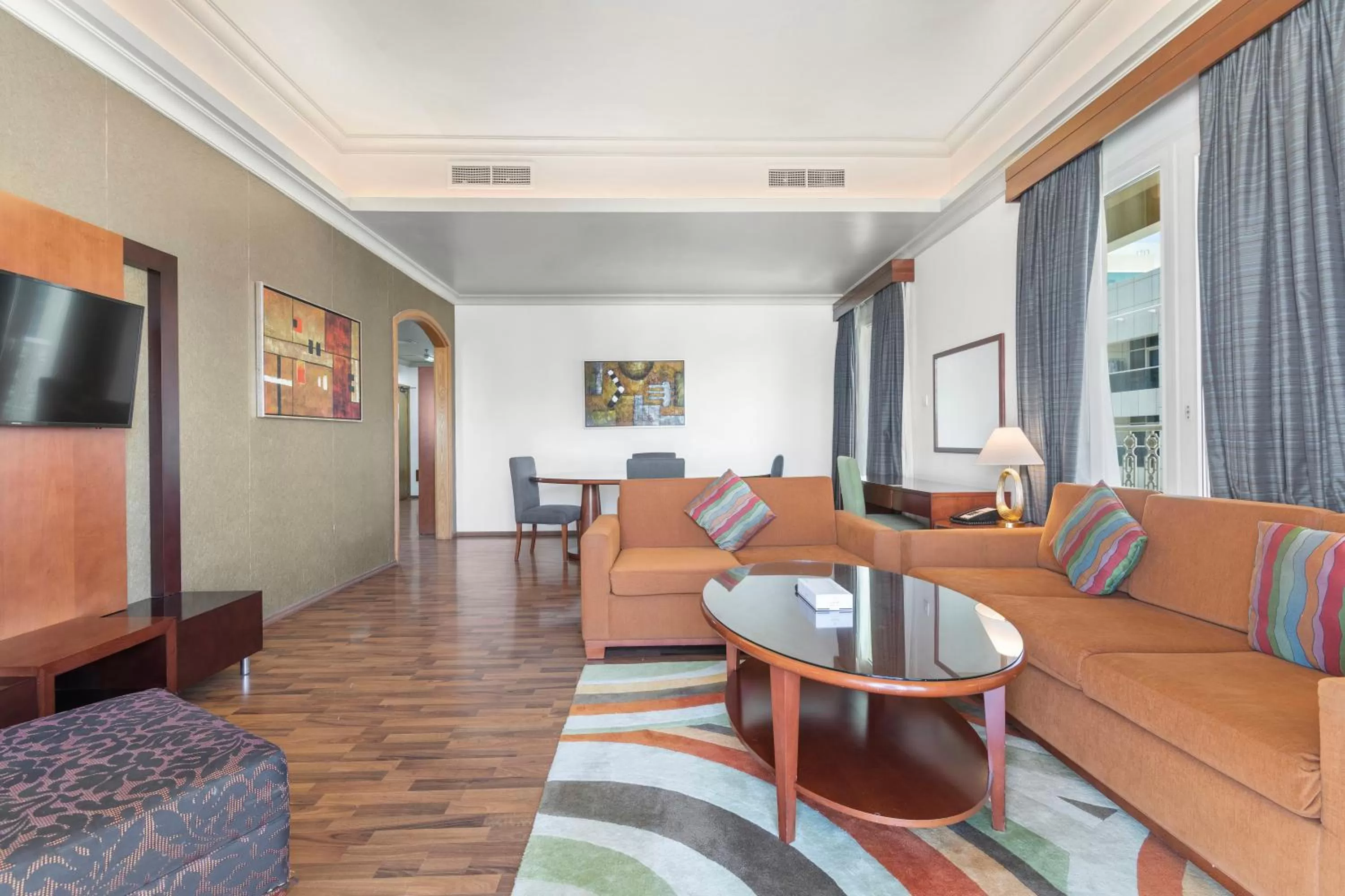 Living room in Al Khoory Hotel Apartments Al Barsha