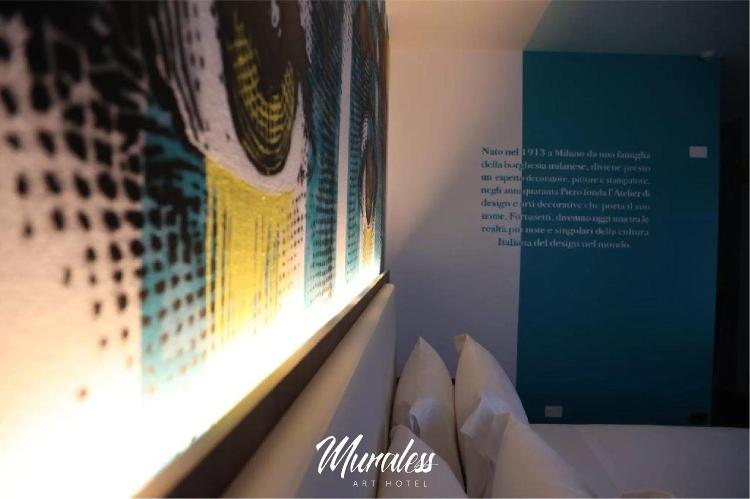 Bedroom in Muraless Art Hotel - WorldHotels Crafted