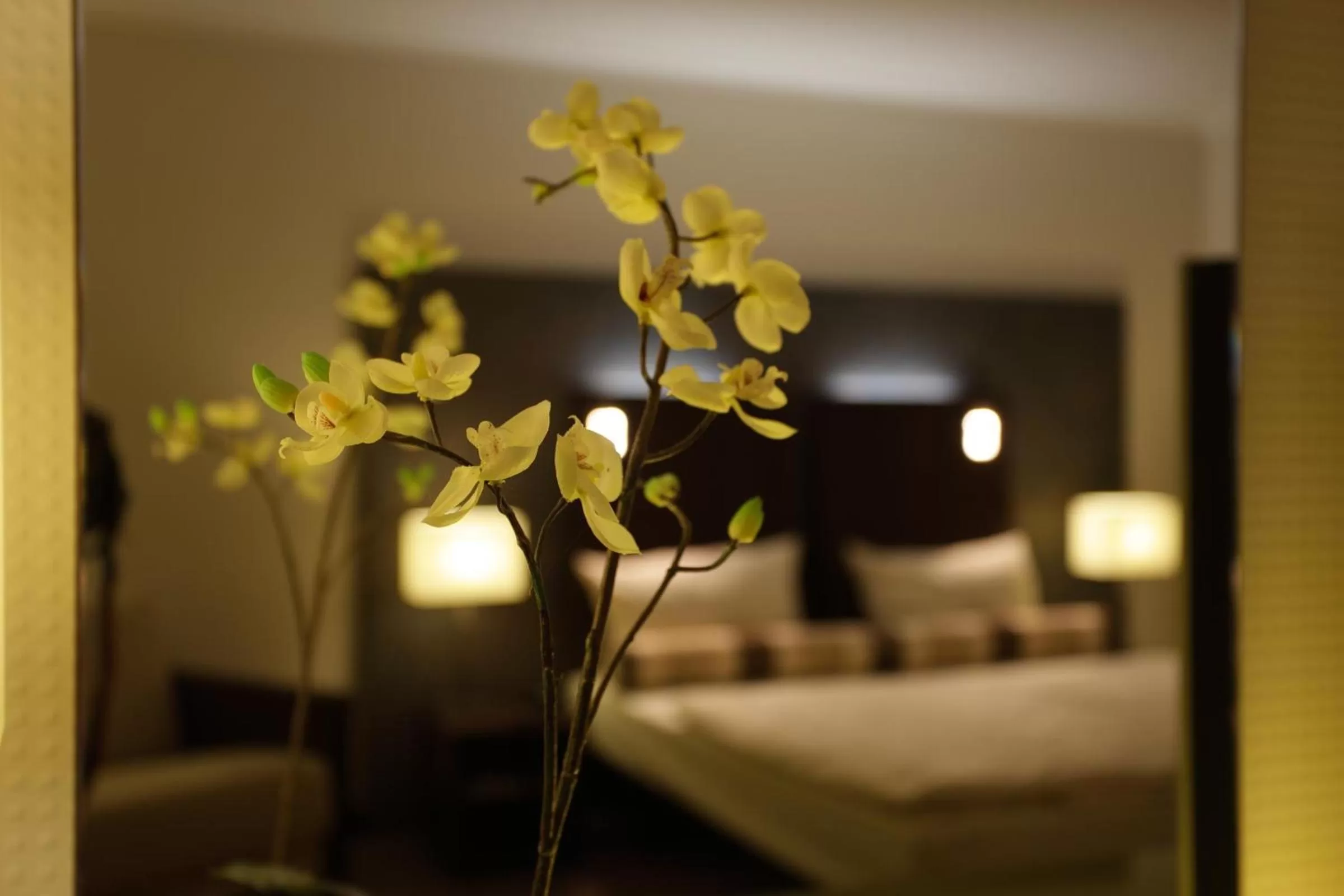 Decorative detail, Bed in Hotel am See