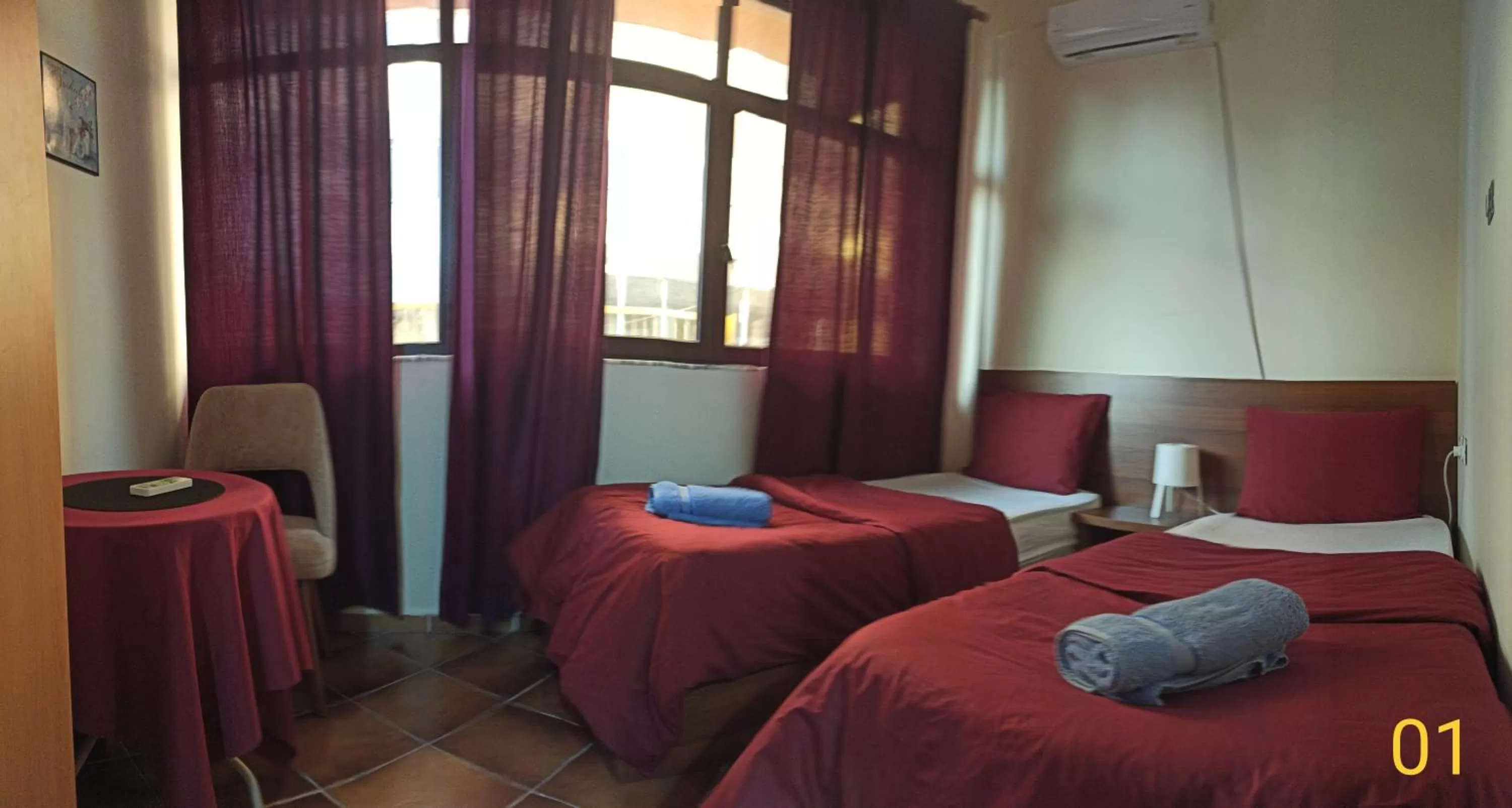 Bed in Hotel Kurtabeg