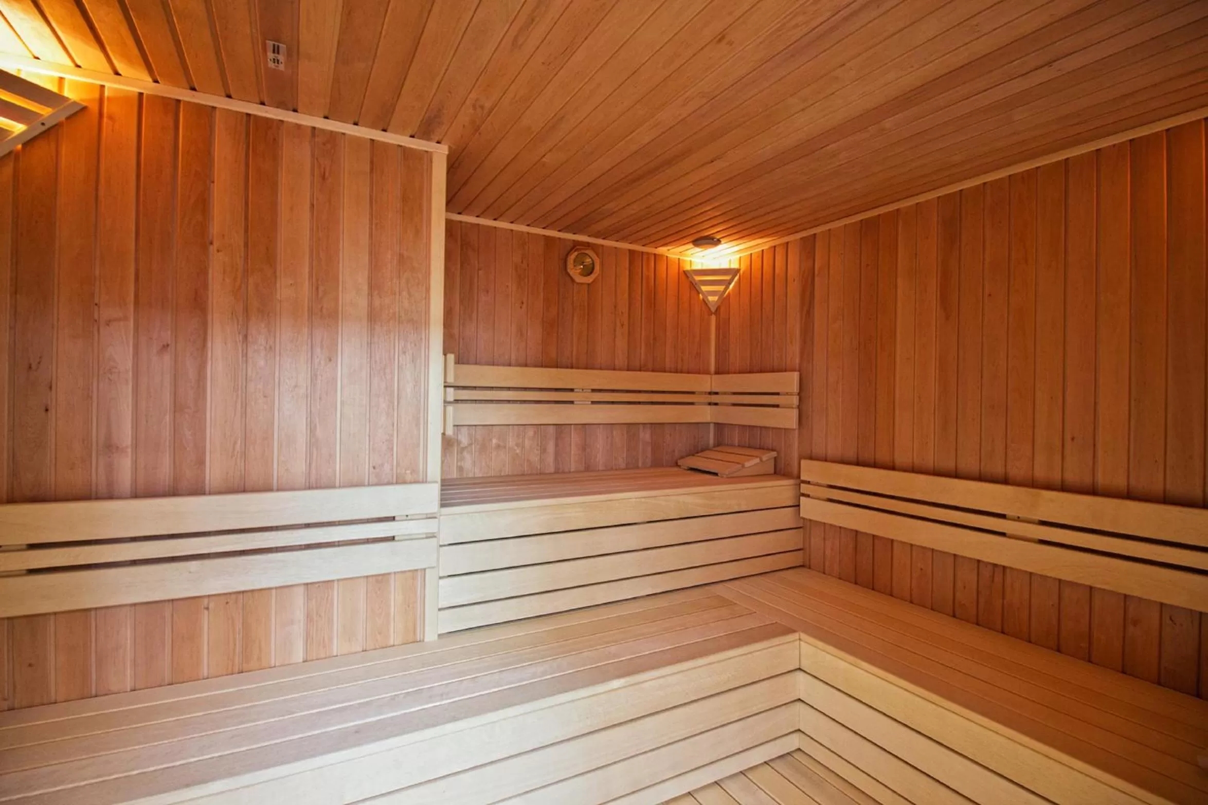 Sauna in Levendula Hotel