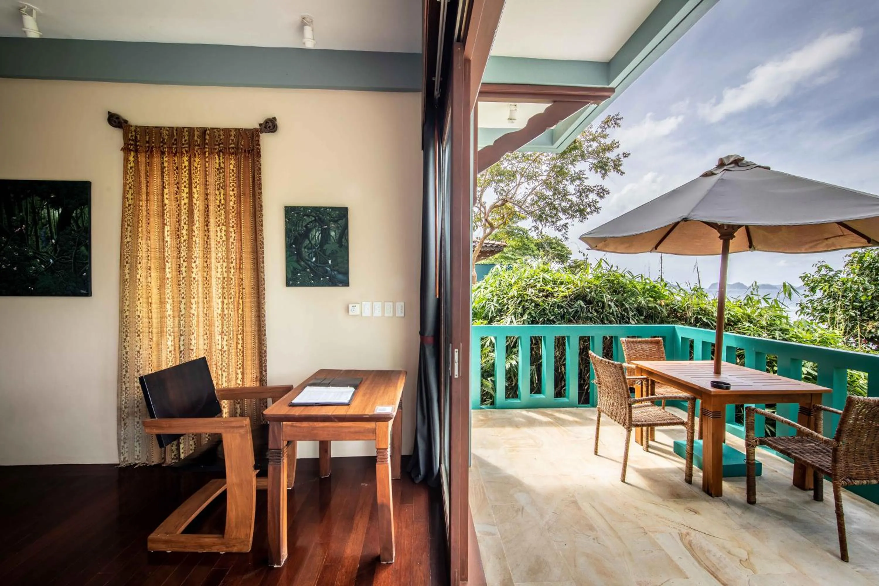 Patio in Karuna El Nido Villas