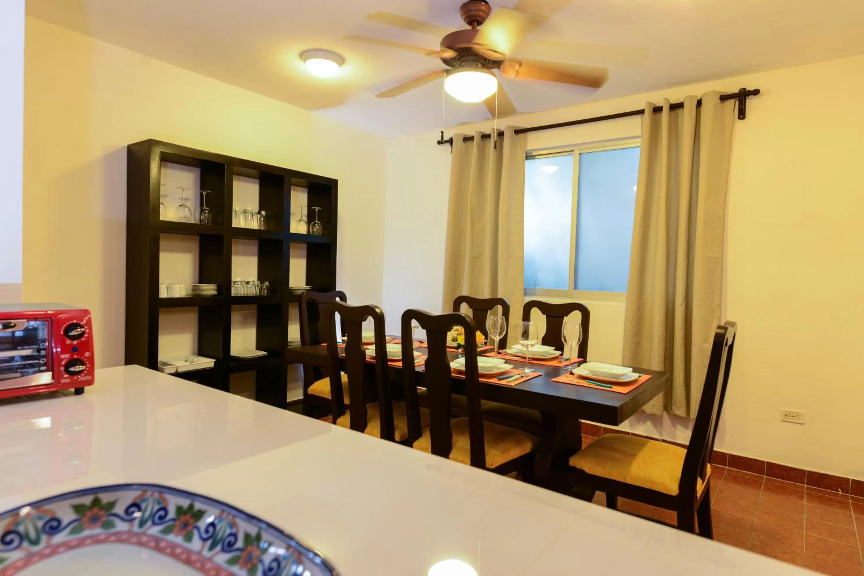 Kitchen or kitchenette in Hotel Villas Colibrí Suites & Bungalows