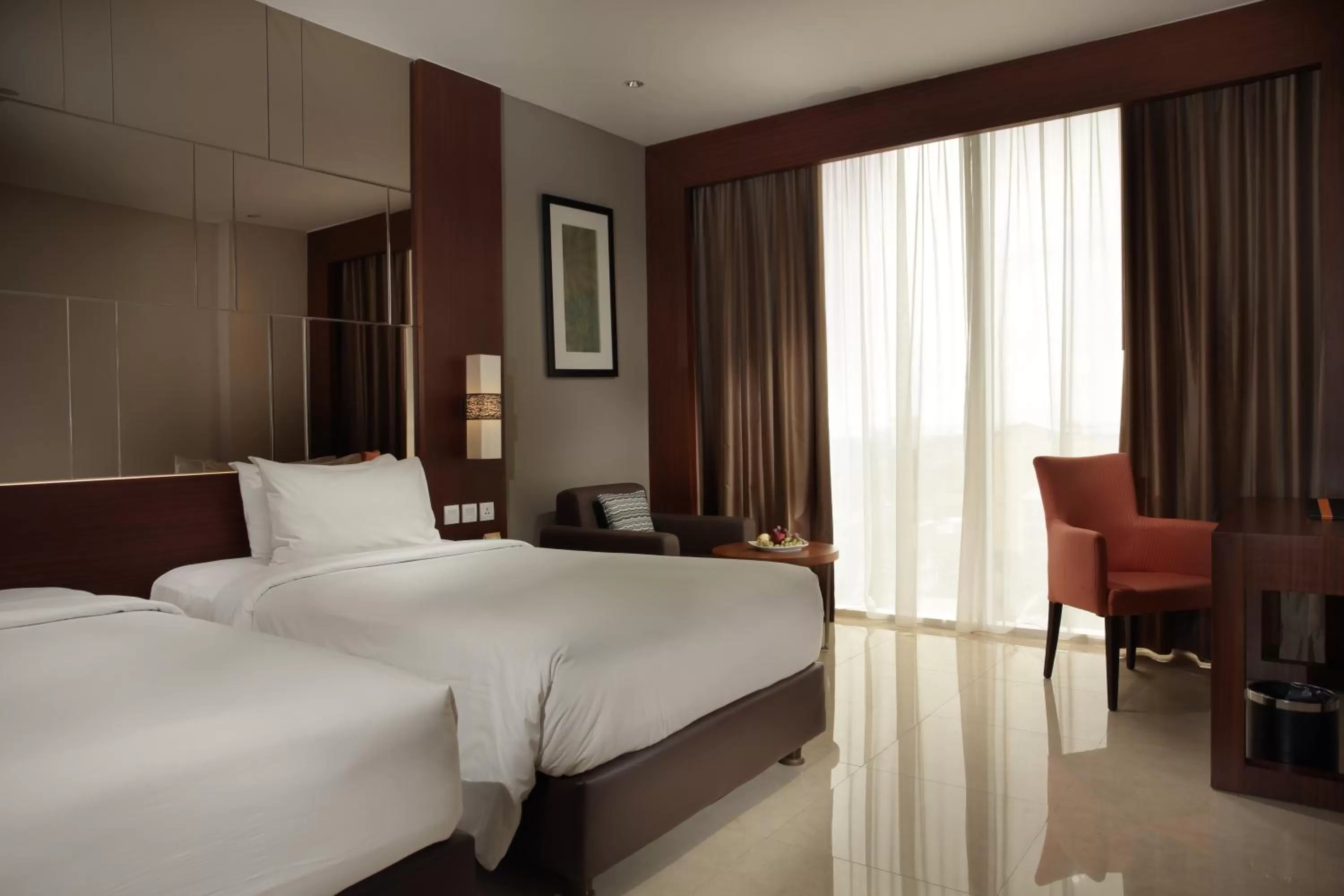 Bedroom, Bed in The Luxton Cirebon Hotel and Convention