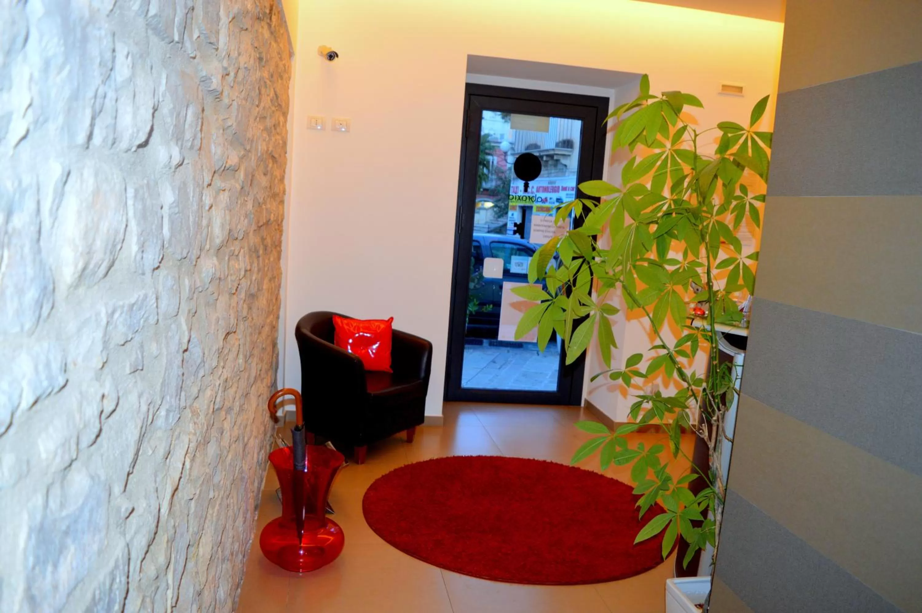 Lobby or reception, TV/Entertainment Center in Abraxia B&B