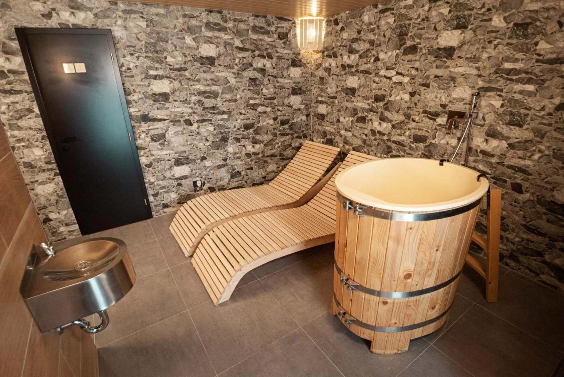 Sauna in Hotel Kras