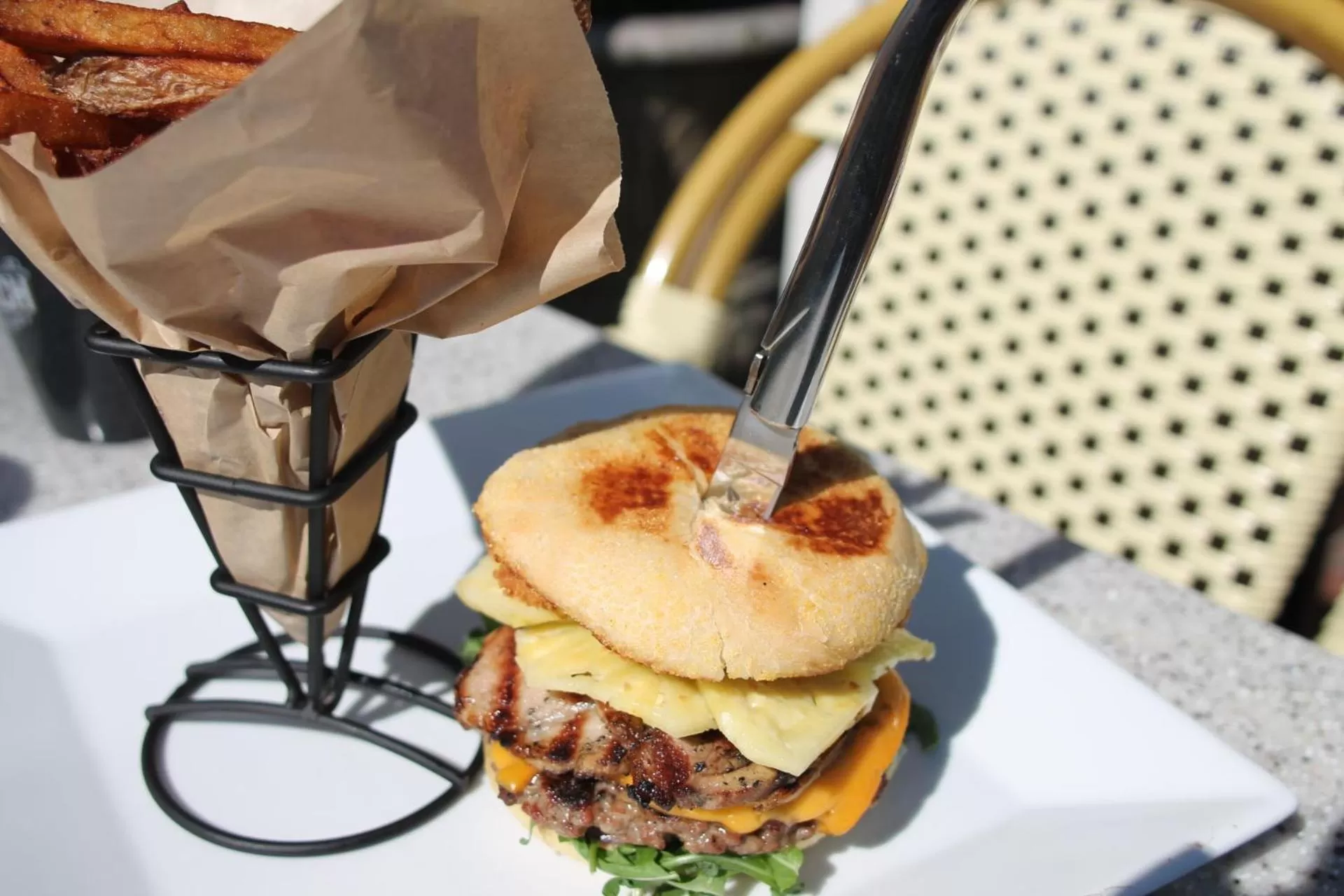 Restaurant/places to eat in Casablanca Inn on the Bay