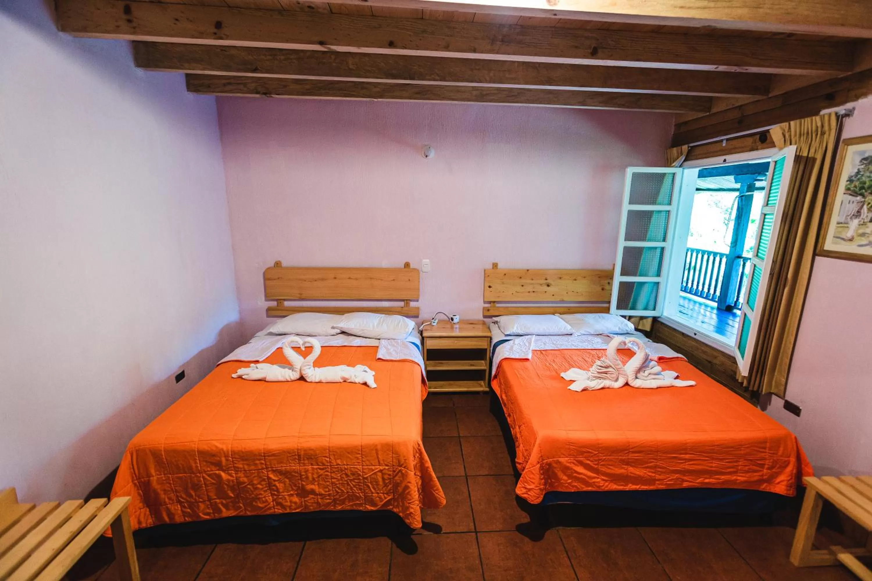 Bed in Hotel en Finca Chijul, reserva natural privada