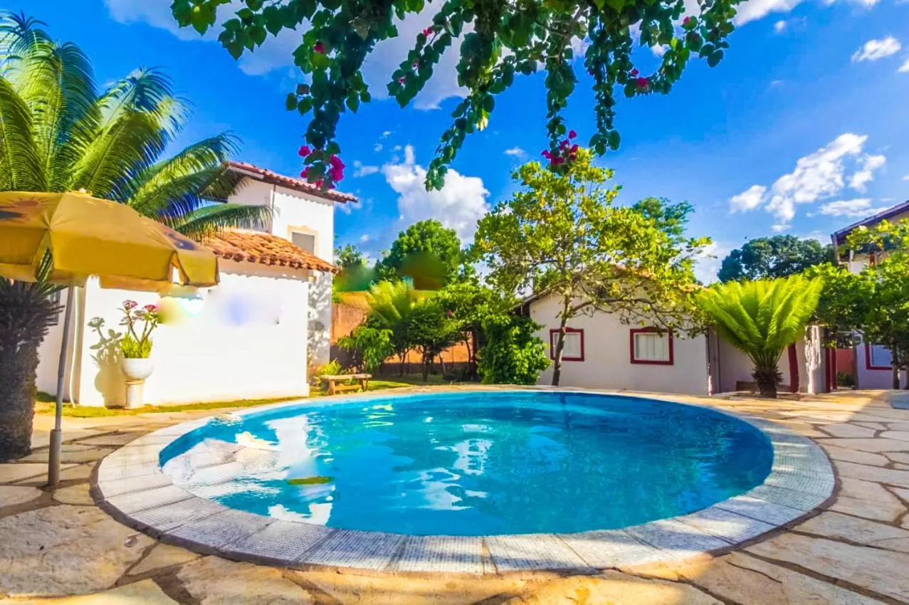 Swimming Pool in Pousada Aquarela Pirenopolis