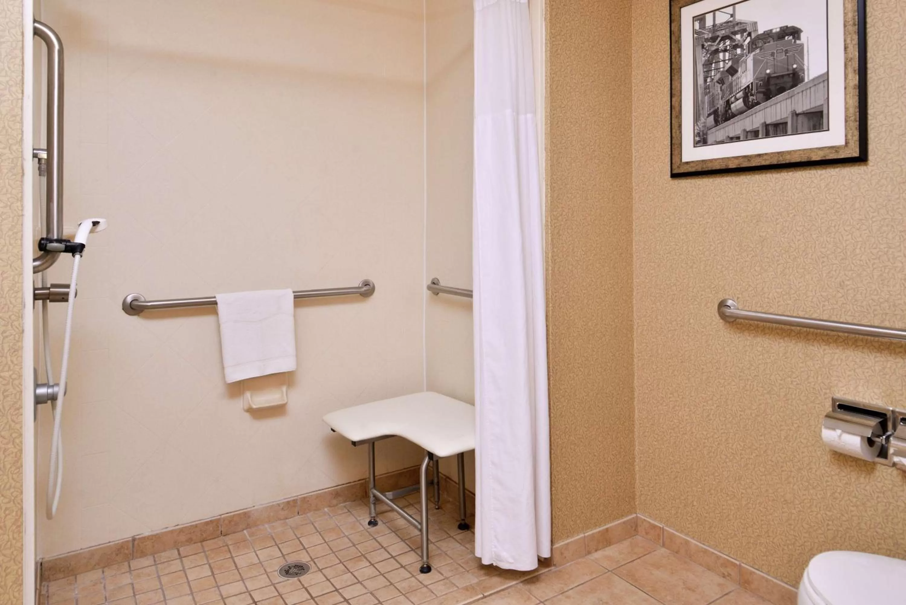 Bathroom in Hampton Inn Jackson-College Avenue