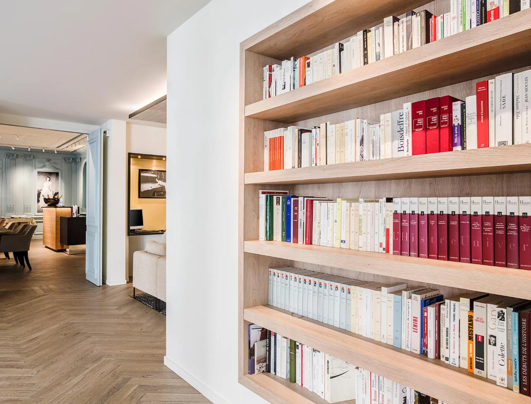 Lobby or reception in Hotel Royal Saint Honore Paris Louvre