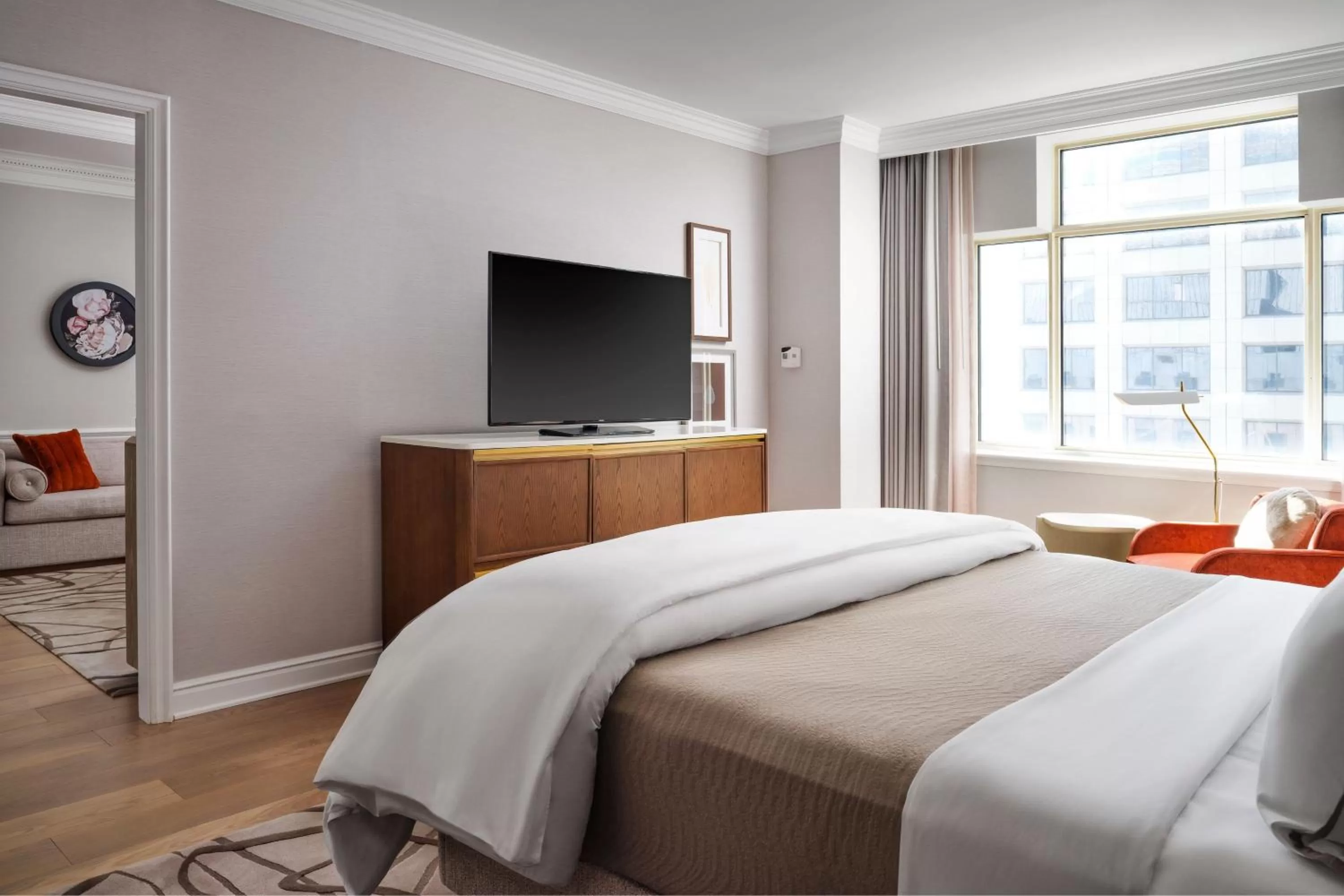 Bedroom, Bed in The Westin Philadelphia