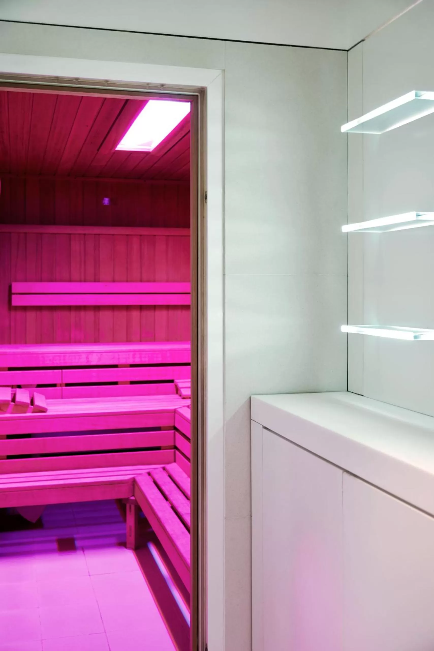 Sauna in The Mandala Suites