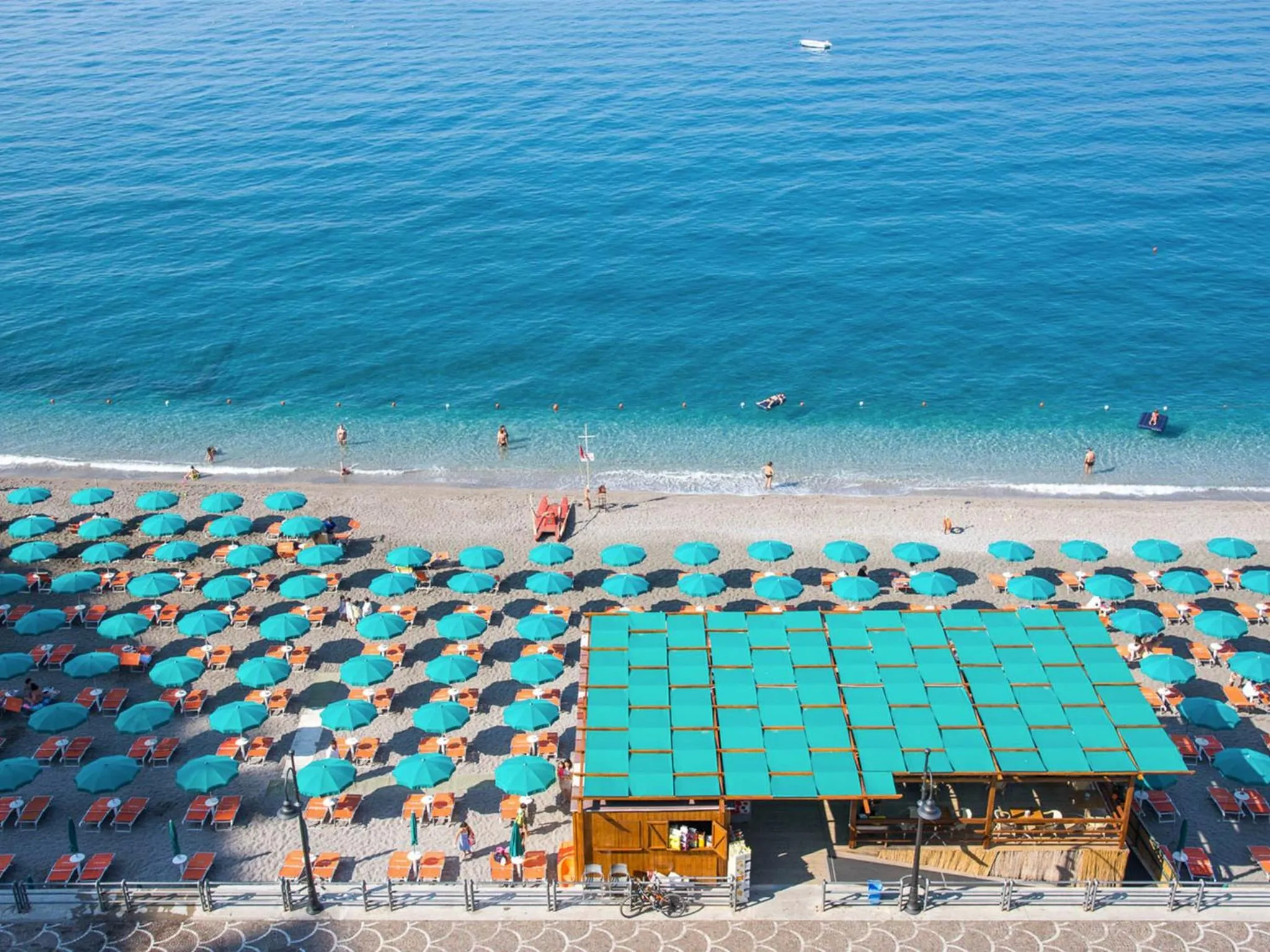 Beach in Hotel Sole Splendid