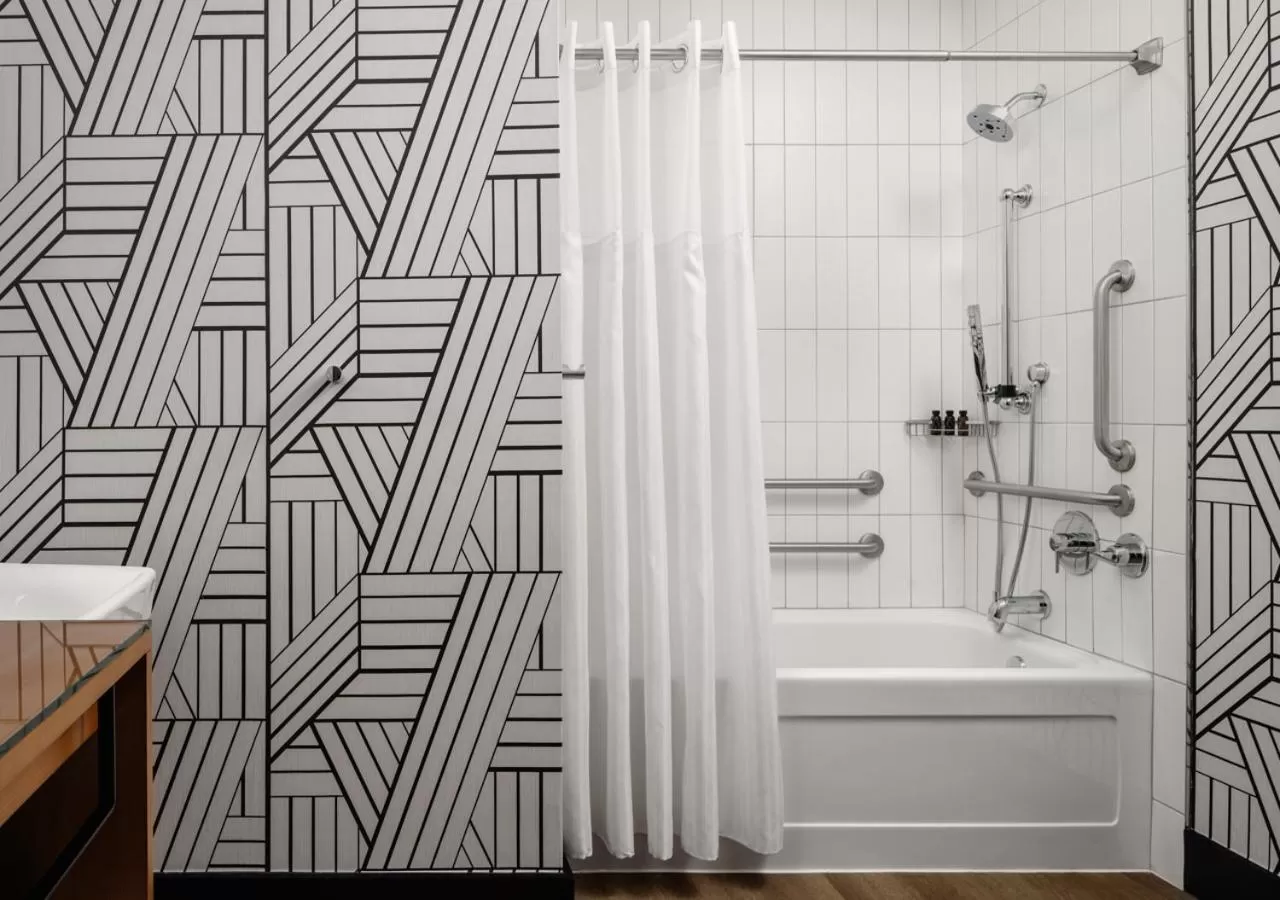 Bathroom in Hotel Tupelo, a Wyndham Hotel