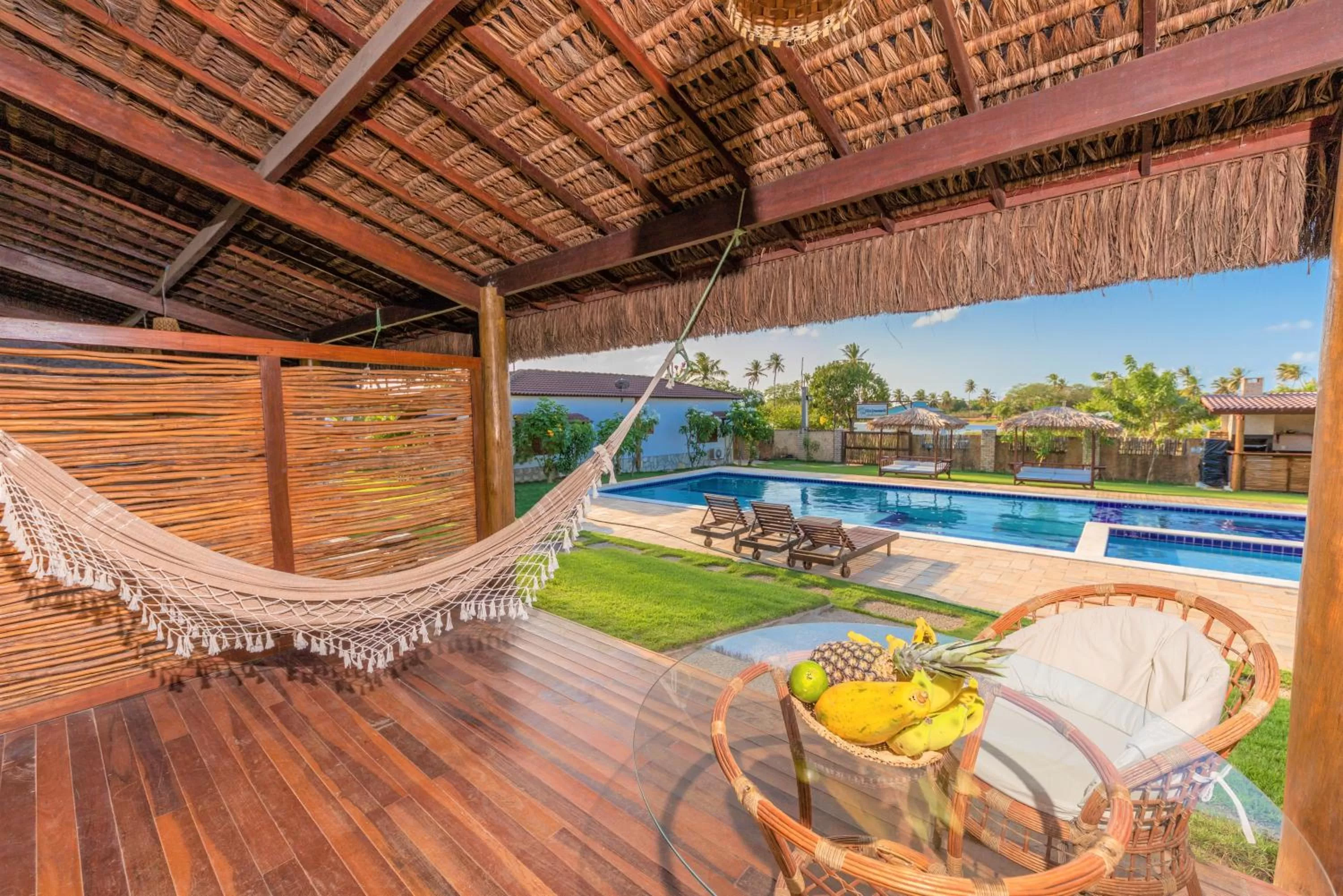 Garden, Swimming Pool in Vila Emanuelle Pousada Boutique