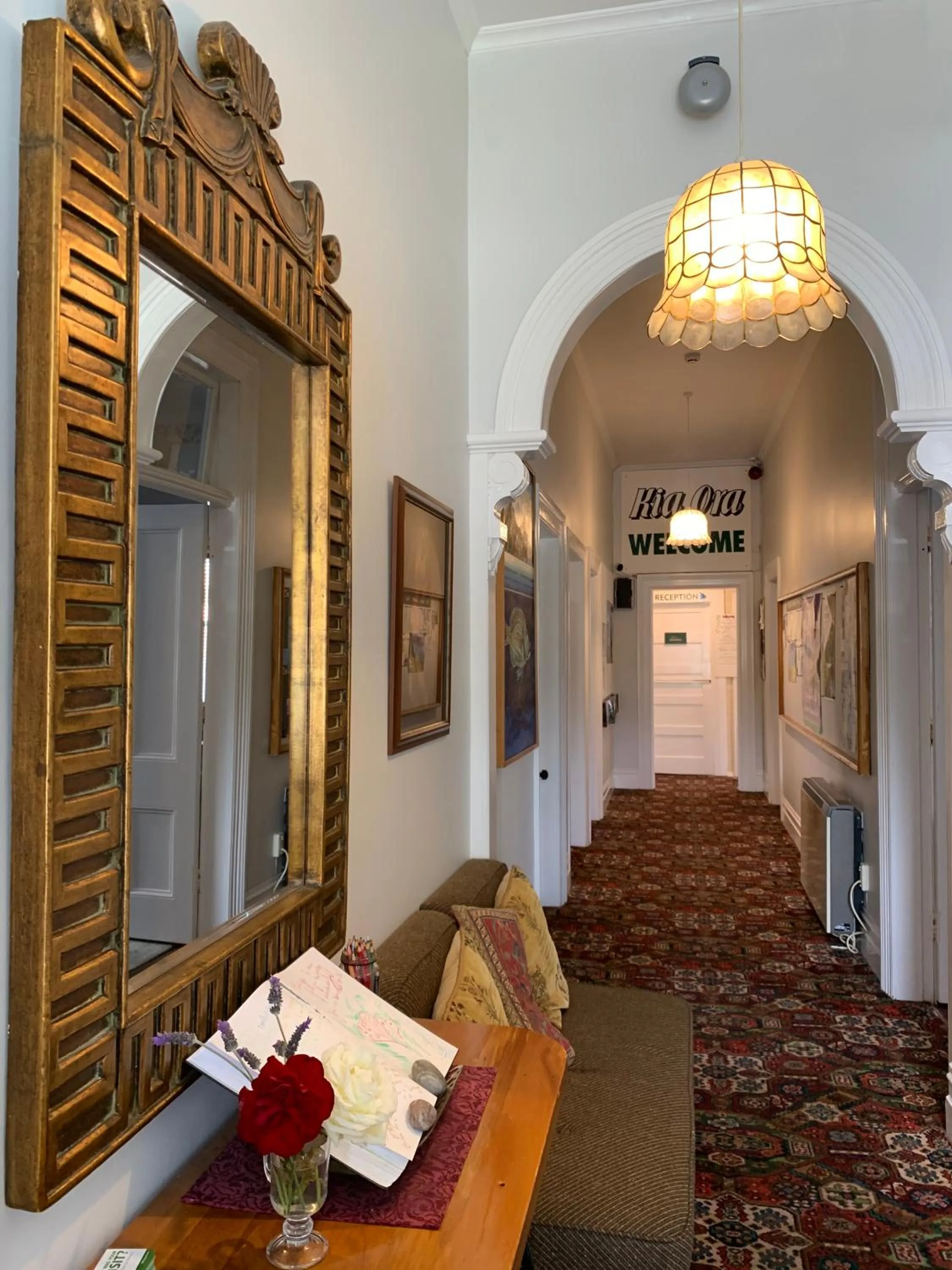 Lobby or reception in The Villa