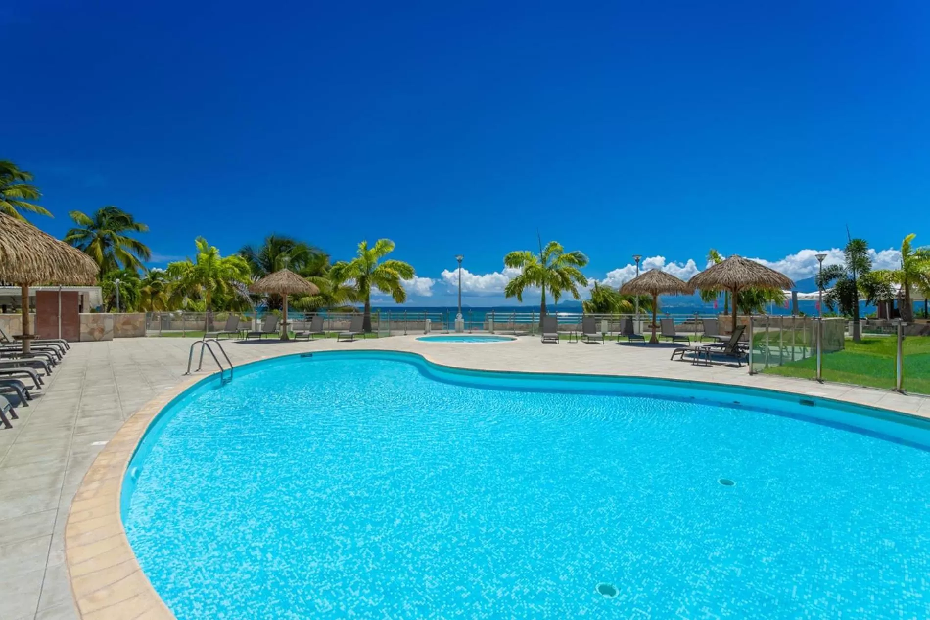 Swimming pool in Zenitude Hôtel Résidences Le Salako