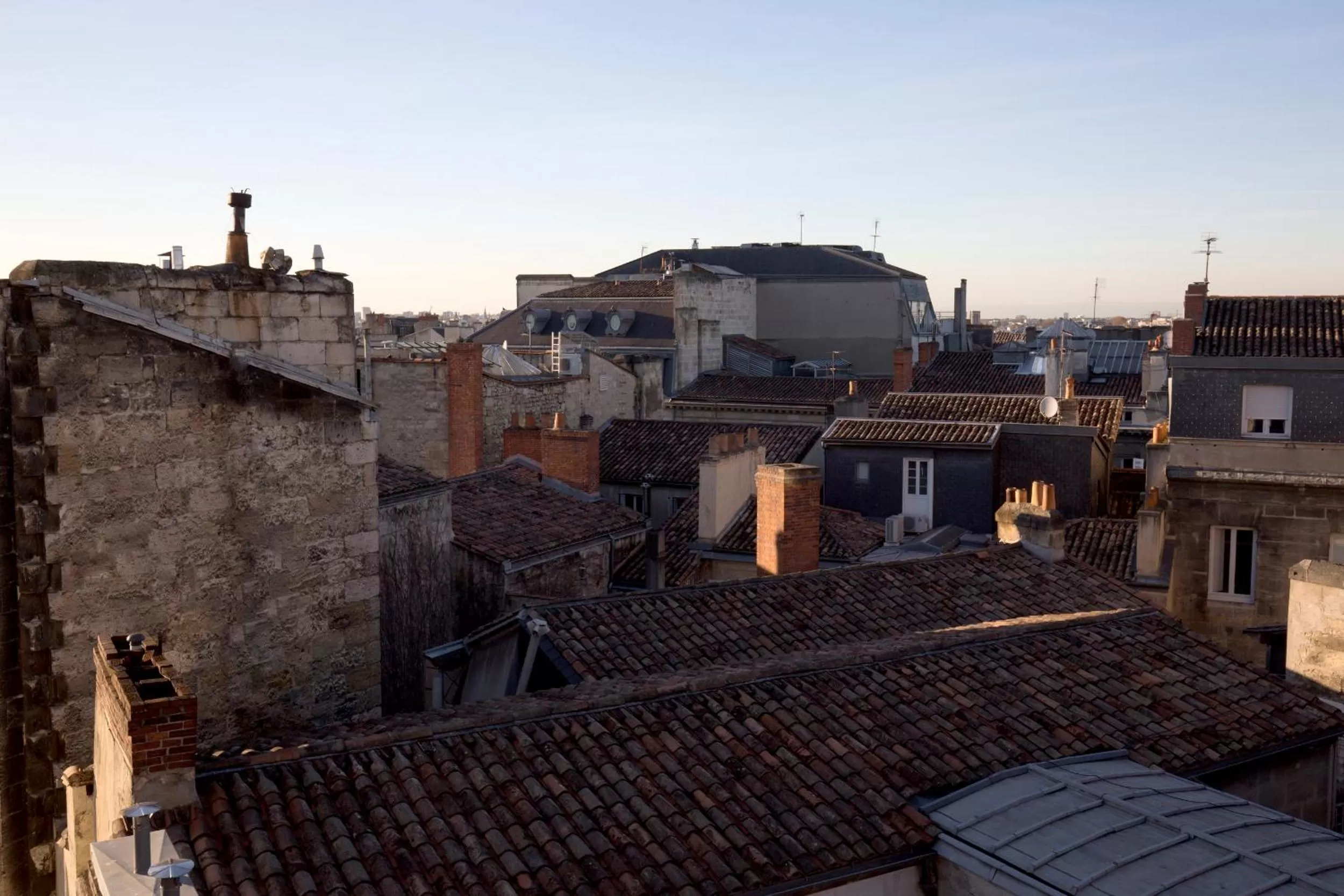 Inner courtyard view in Hôtel de Normandie