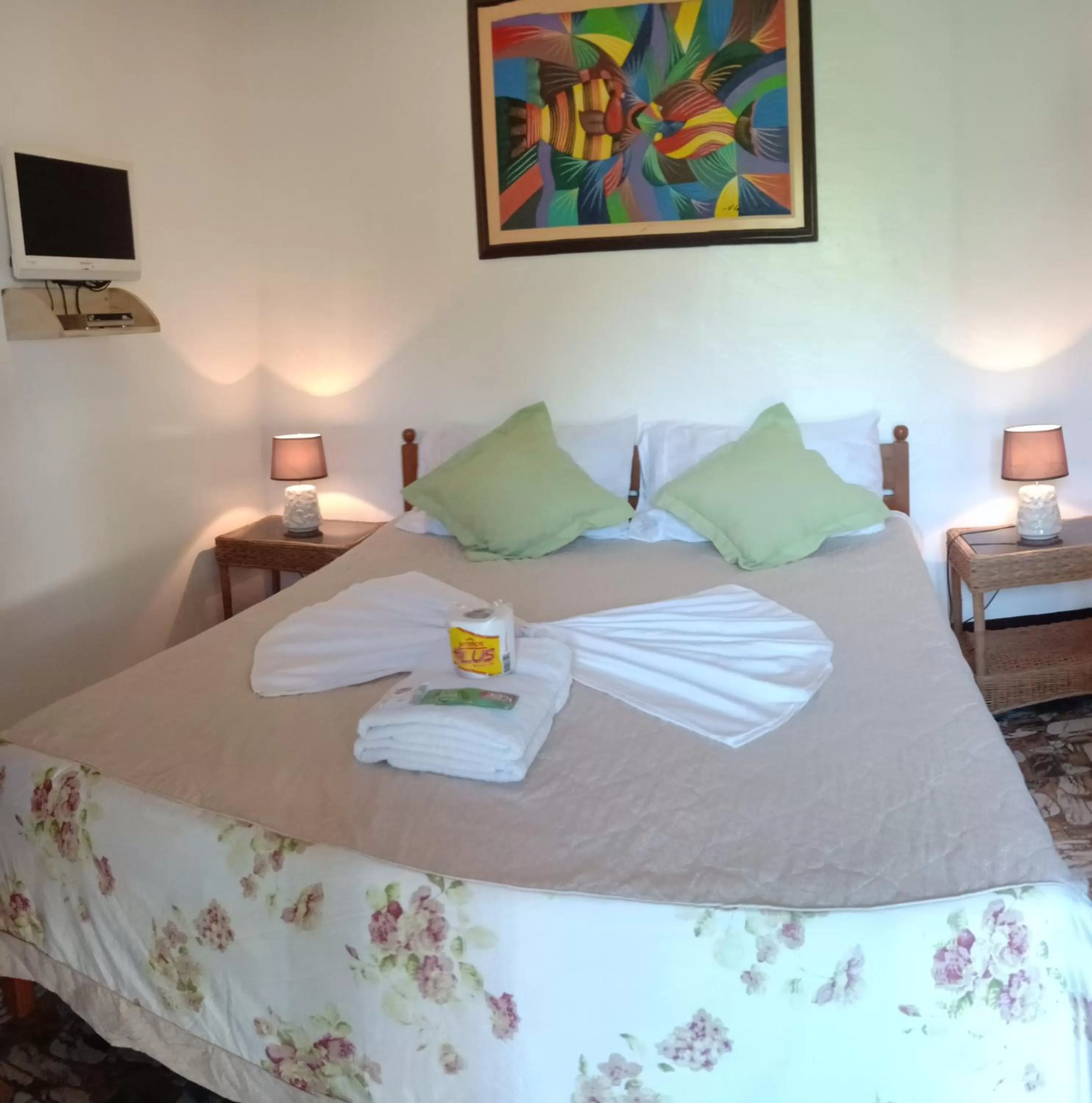 Bed in E&N Paradise Island Resort