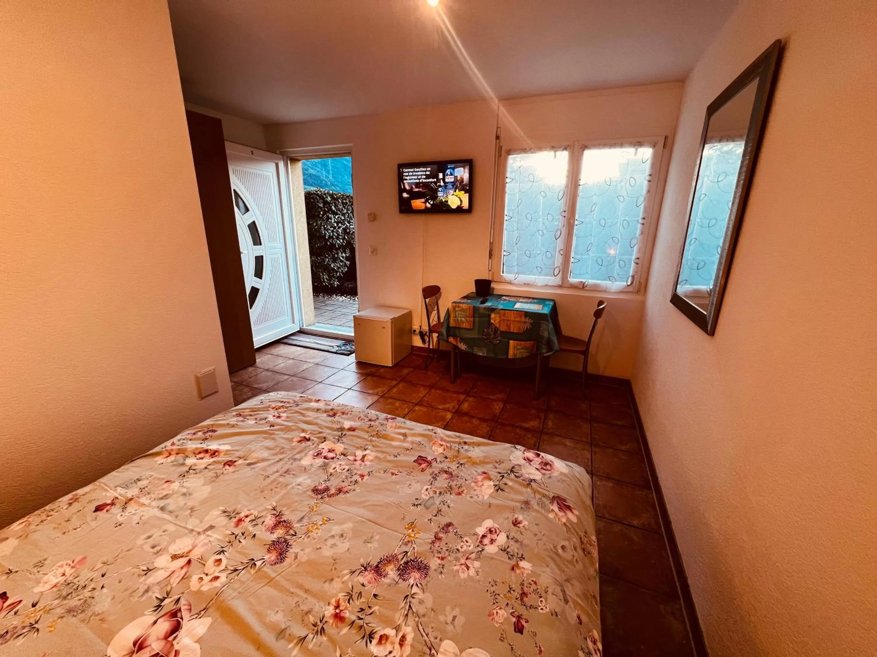 Bed in Gîte la Cigale